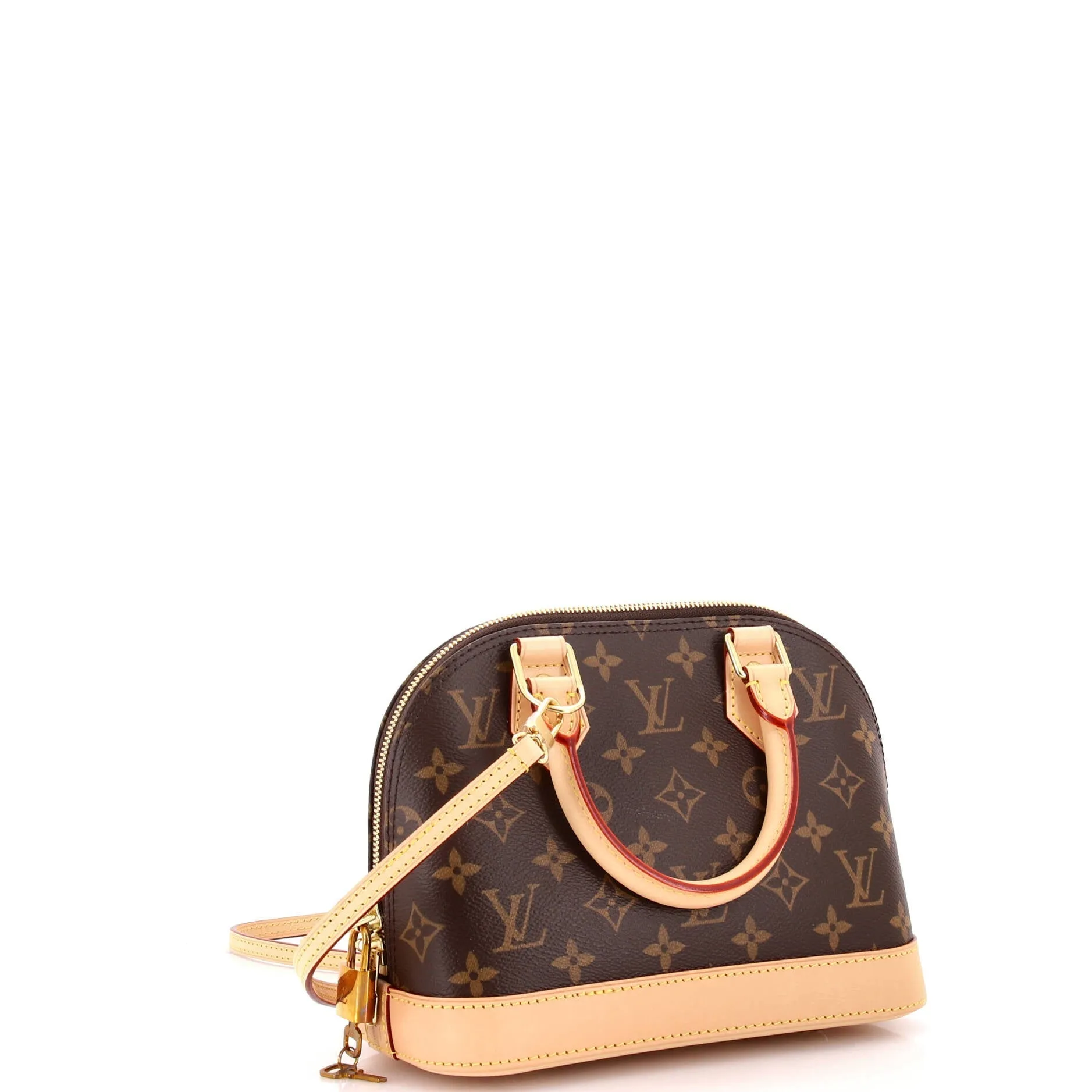 Alma Handbag Monogram Canvas BB