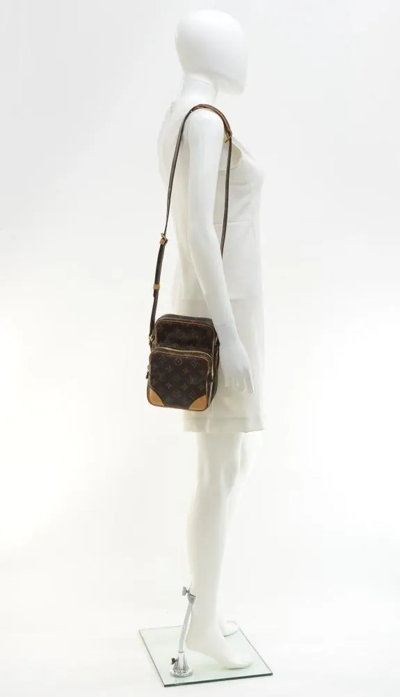 Amazone Monogram Canvas Messenger Bag