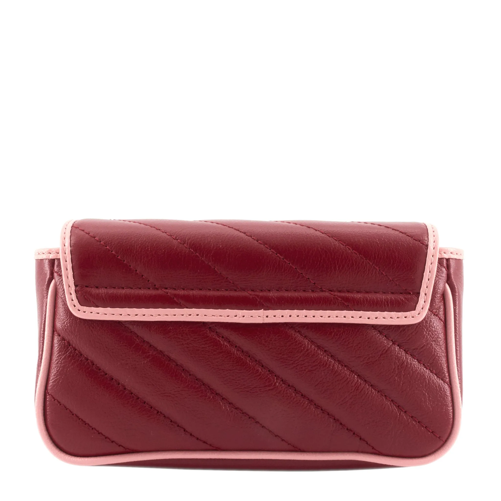 Azalea Enameled Torchon GG Marmont Wallet