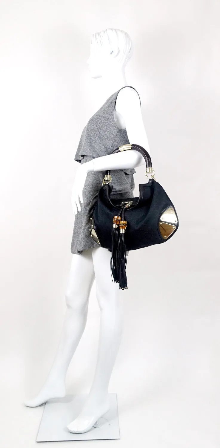Babouska Indy Medium Monogram Canvas Bag