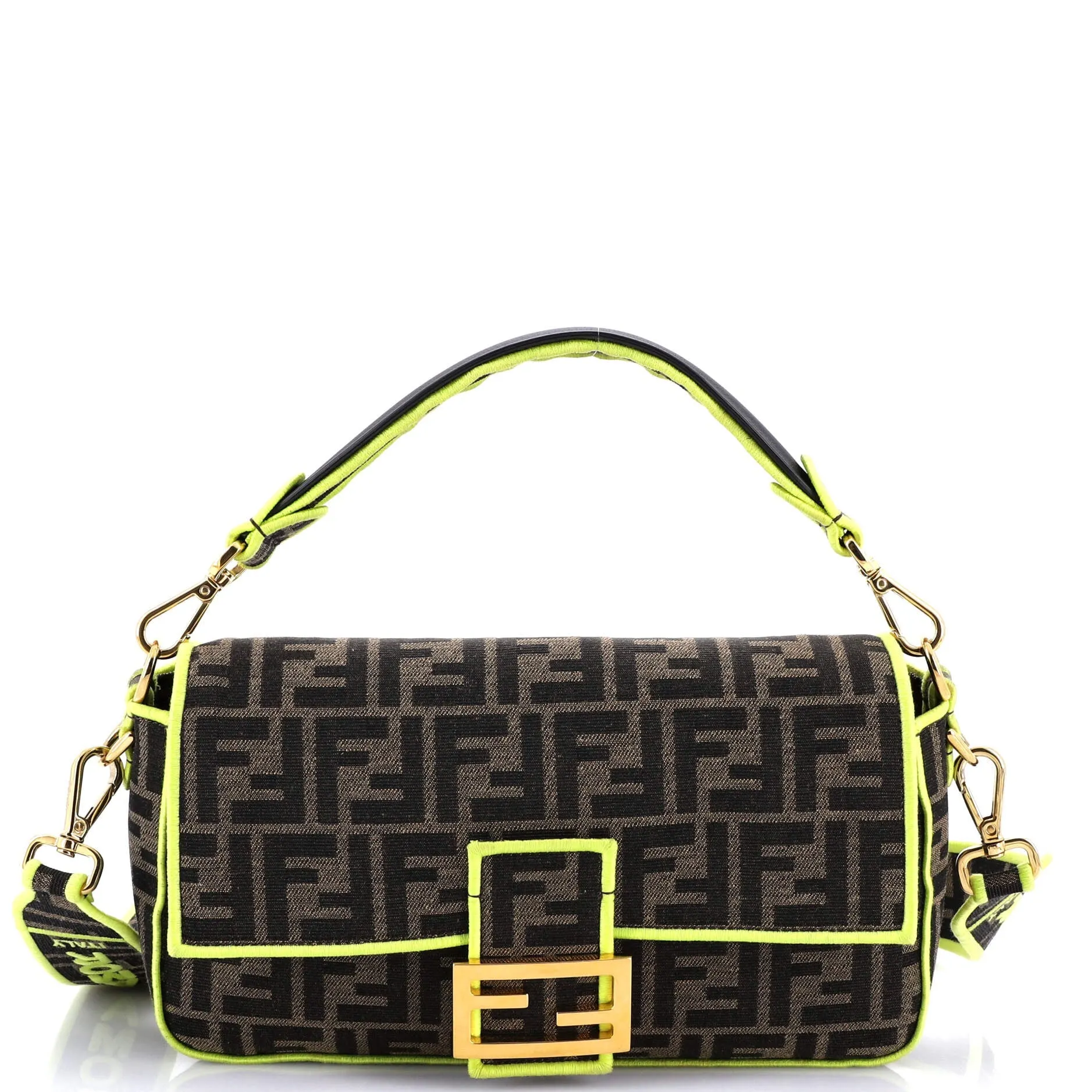 Baguette NM Bag Zucca Canvas Medium