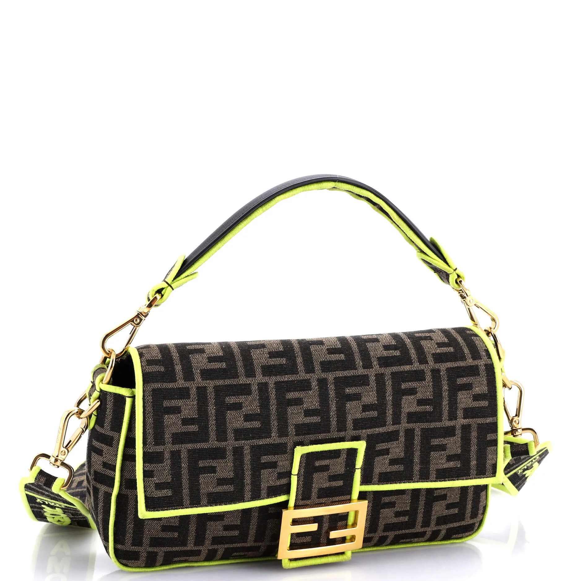Baguette NM Bag Zucca Canvas Medium