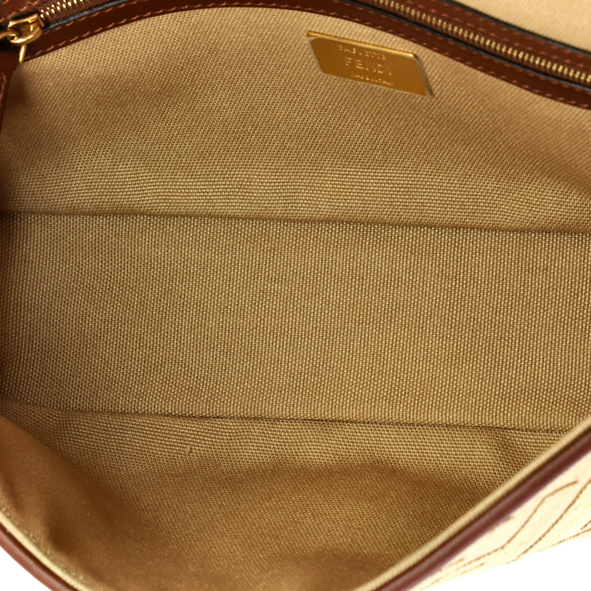 Baguette NM Bag Zucca Embroidered Canvas Medium