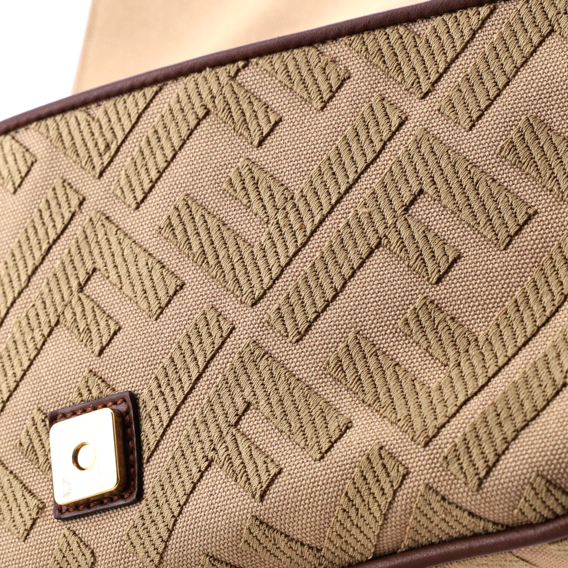Baguette NM Bag Zucca Embroidered Canvas Medium