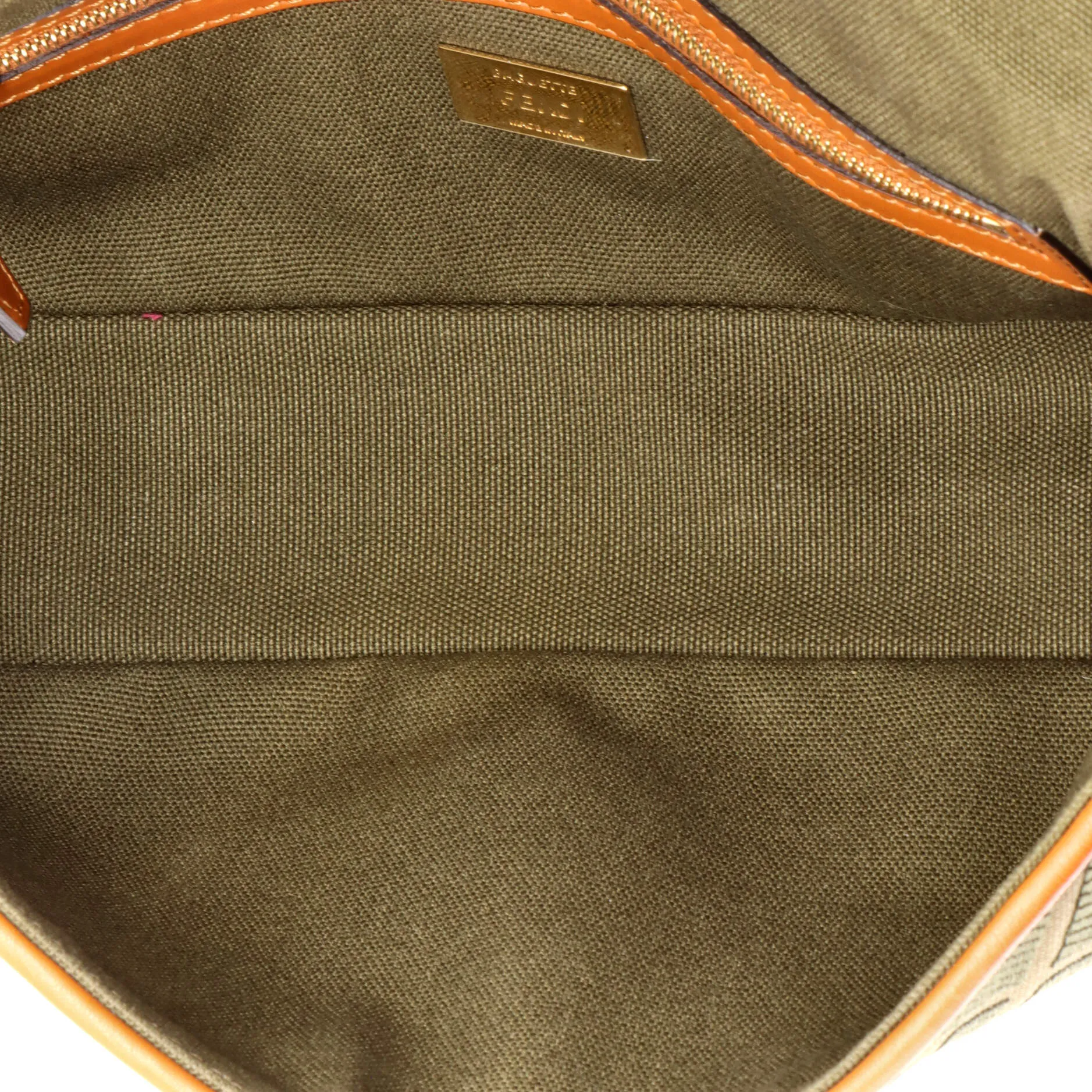 Baguette NM Bag Zucca Embroidered Canvas Medium