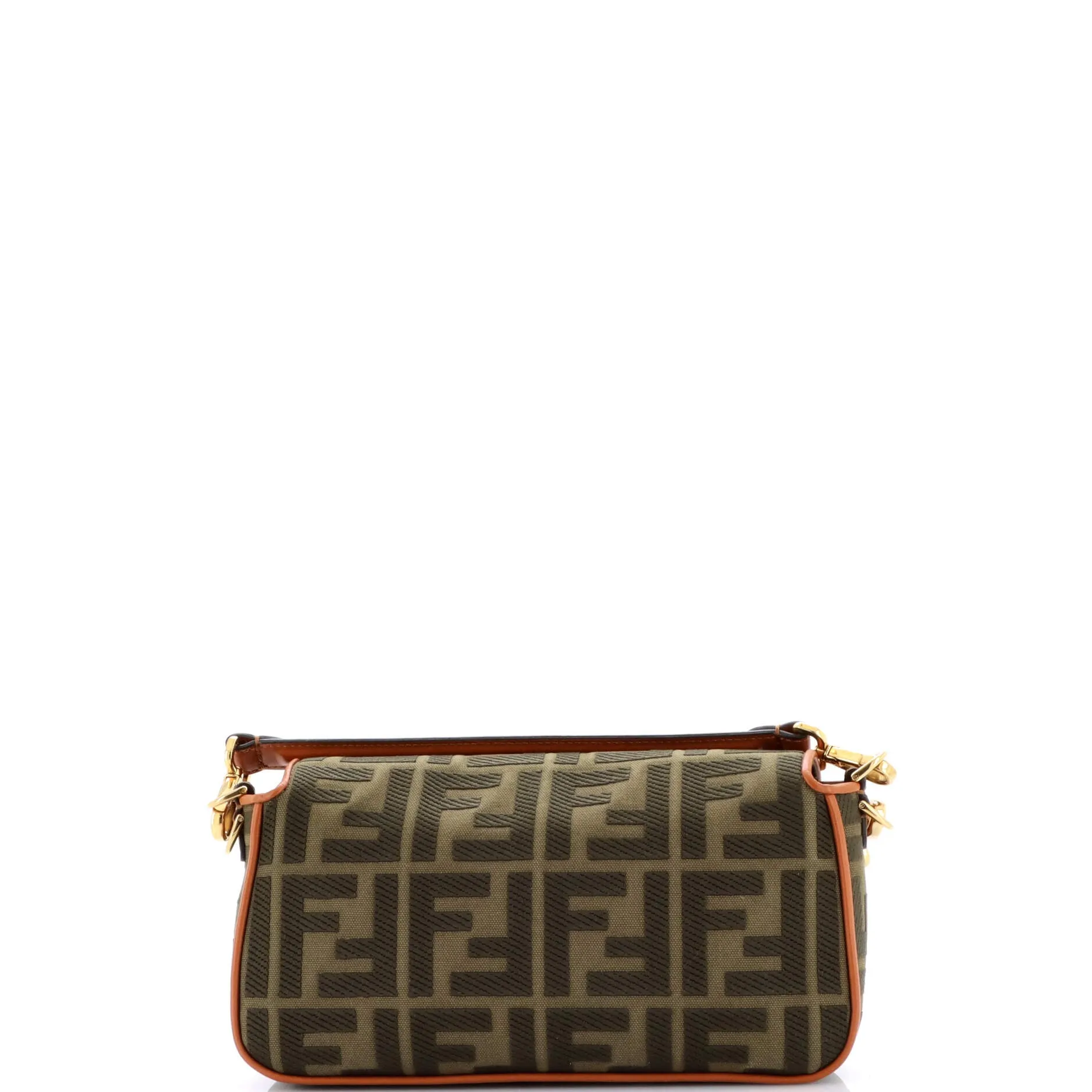 Baguette NM Bag Zucca Embroidered Canvas Medium