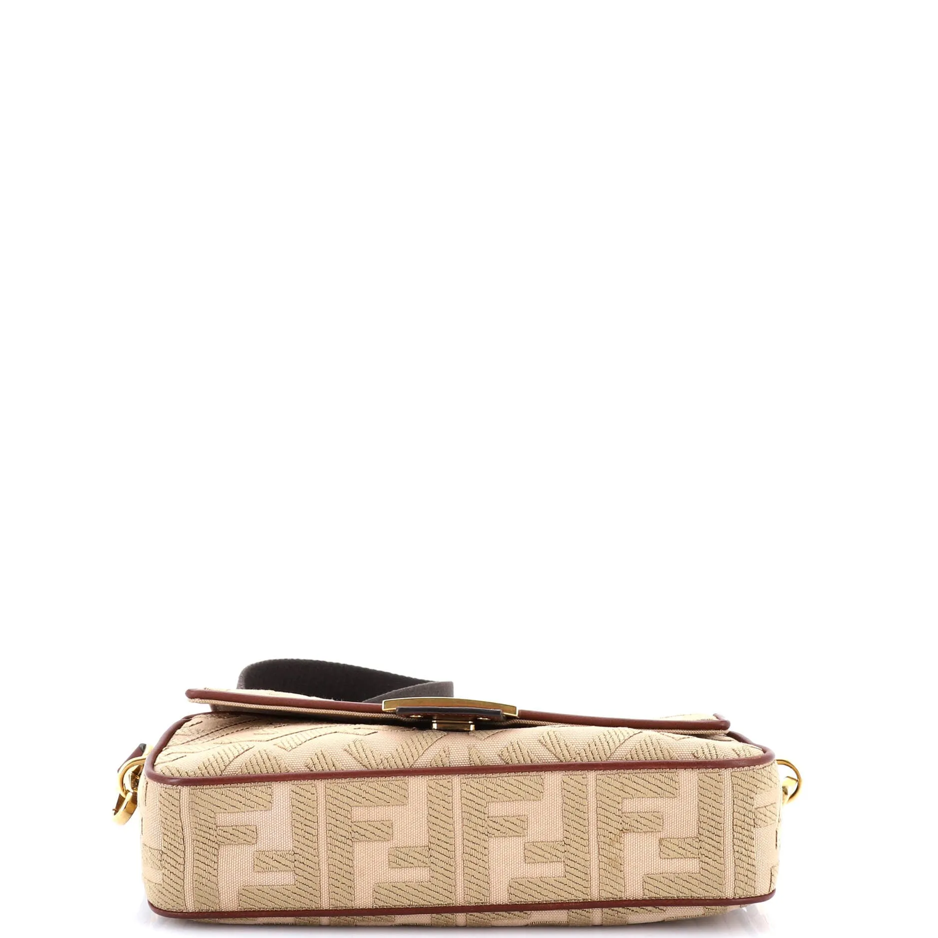 Baguette NM Bag Zucca Embroidered Canvas Medium