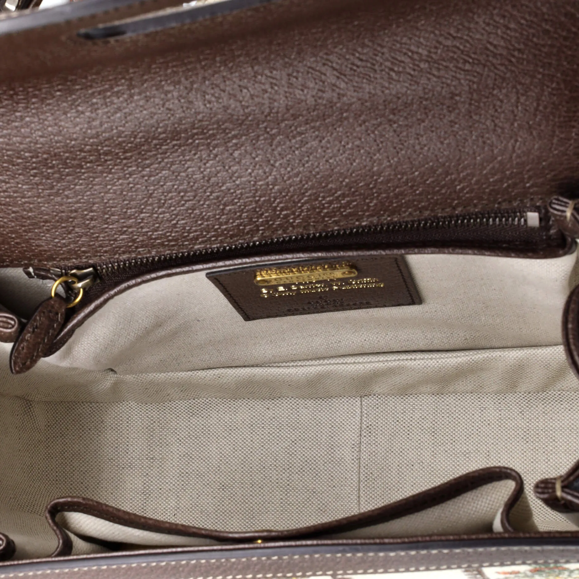 Bamboo 1947 Top Handle Bag Limited Edition 100 Centennial Printed Canvas Medium