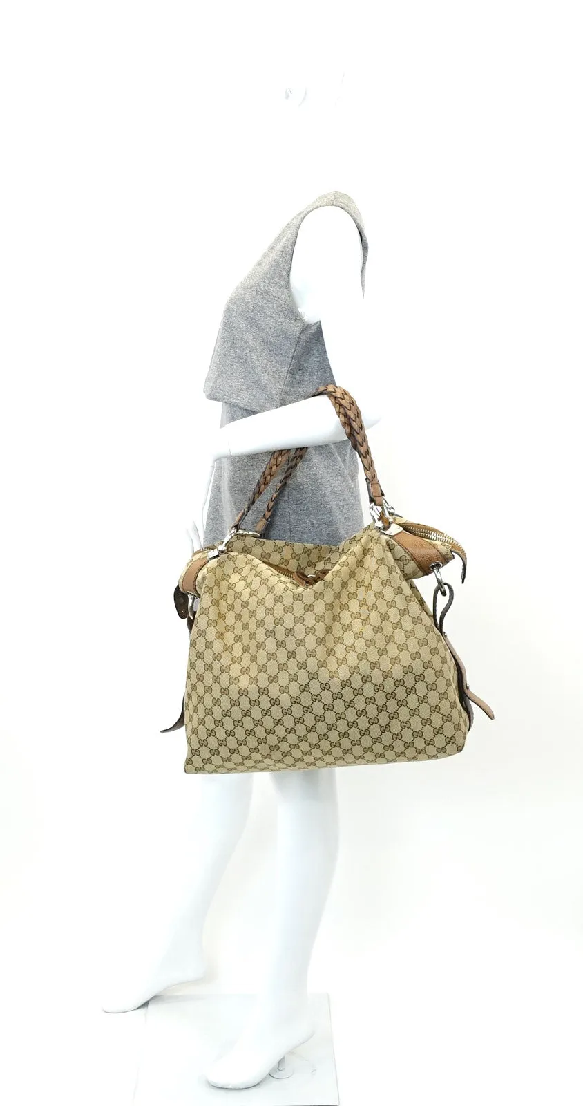 Bamboo Bar Monogram Canvas Large Bag