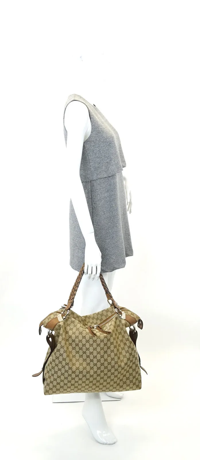 Bamboo Bar Monogram Canvas Large Bag