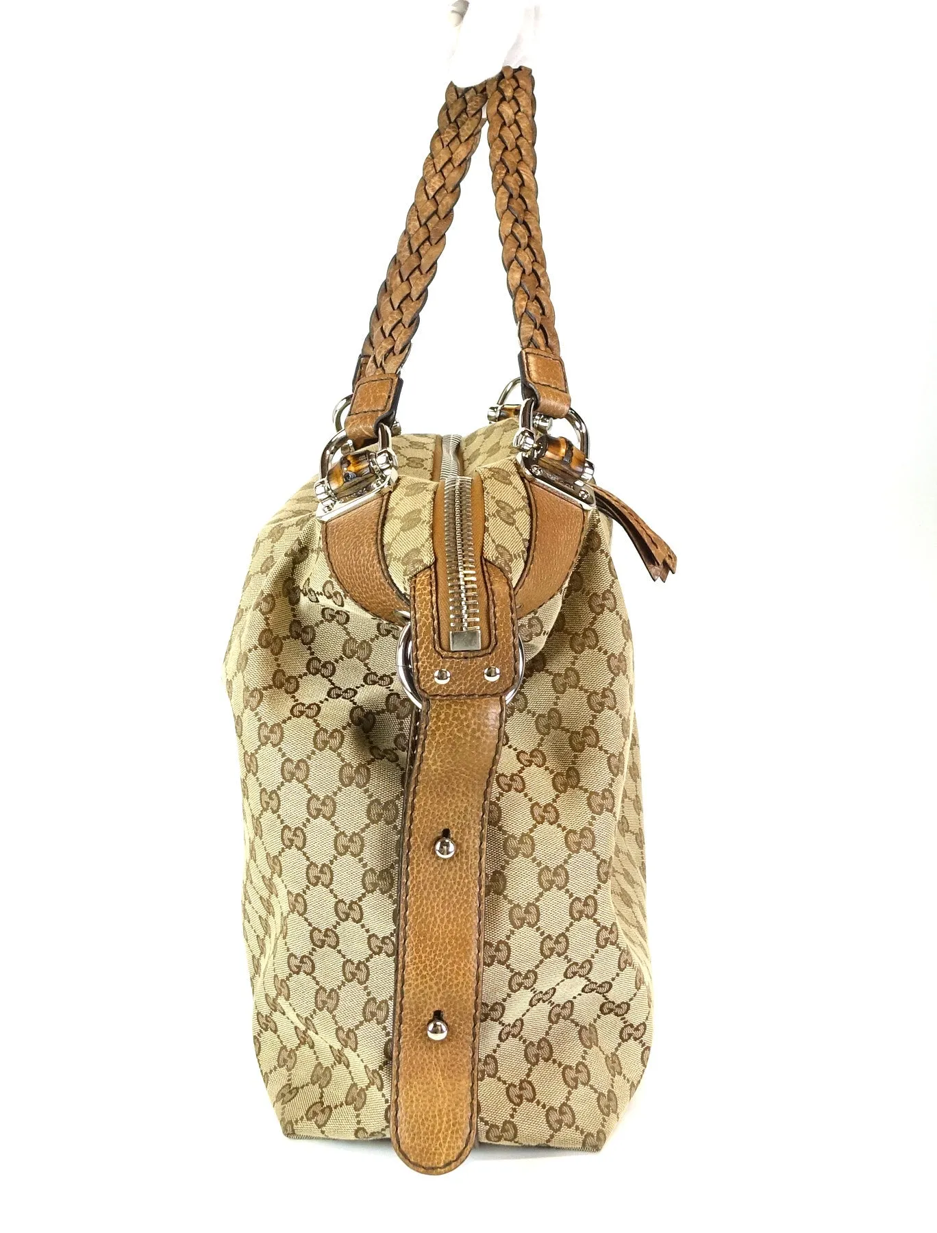 Bamboo Bar Monogram Canvas Large Bag