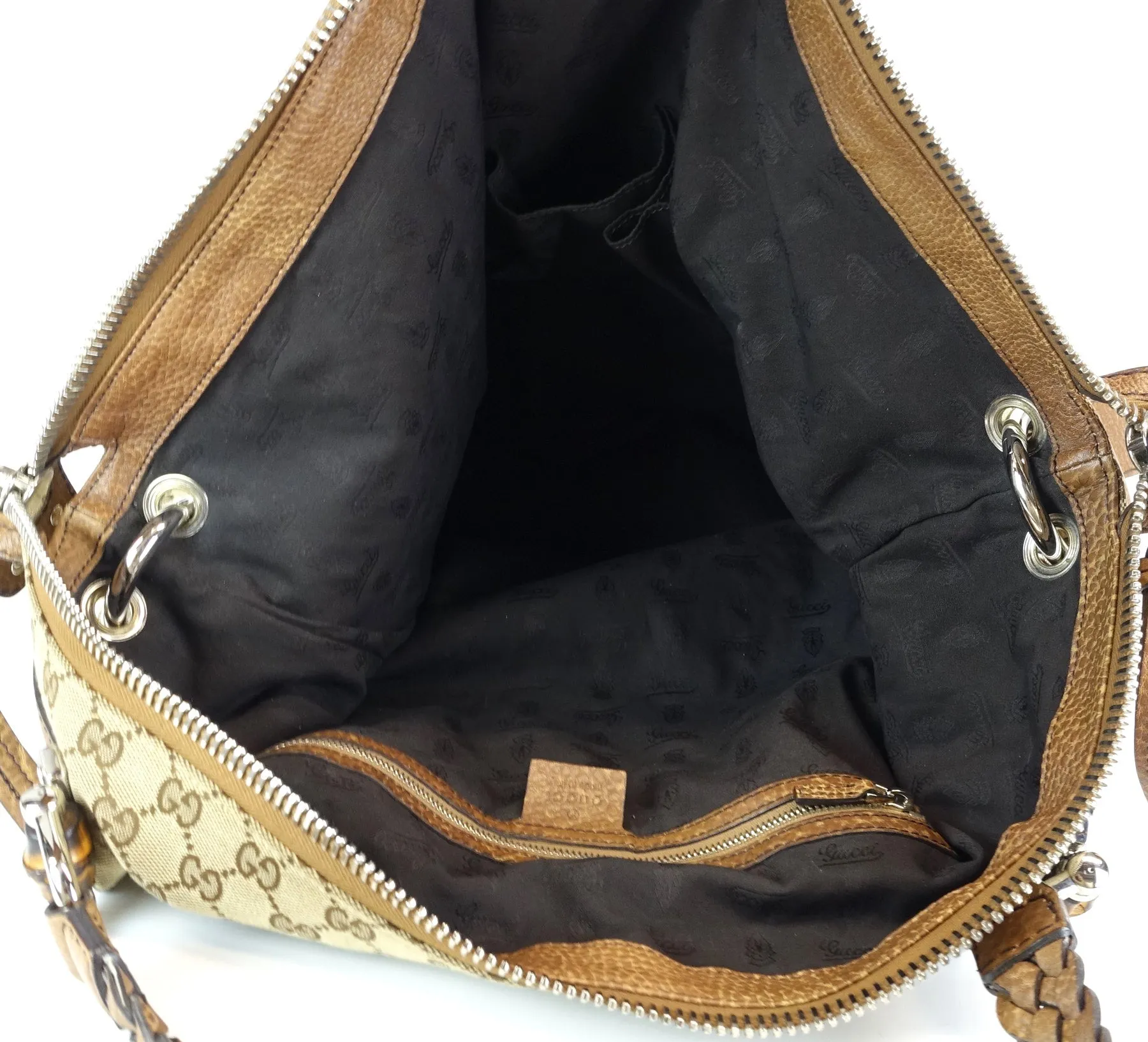 Bamboo Bar Monogram Canvas Large Bag