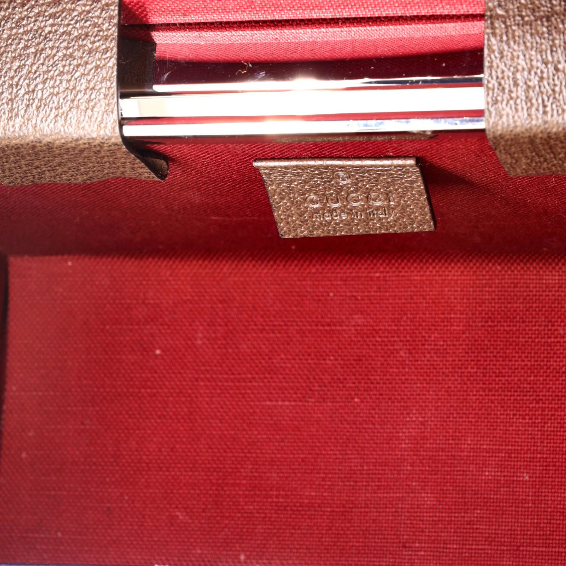 Bamboo Globe-Trotter Vanity Case GG Coated Canvas