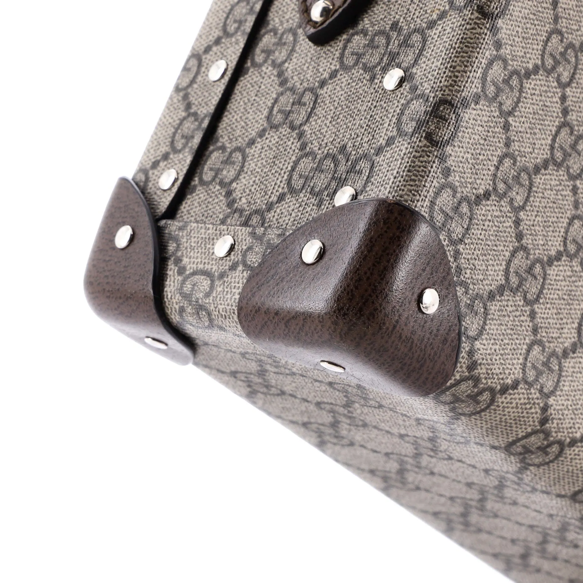 Bamboo Globe-Trotter Vanity Case GG Coated Canvas