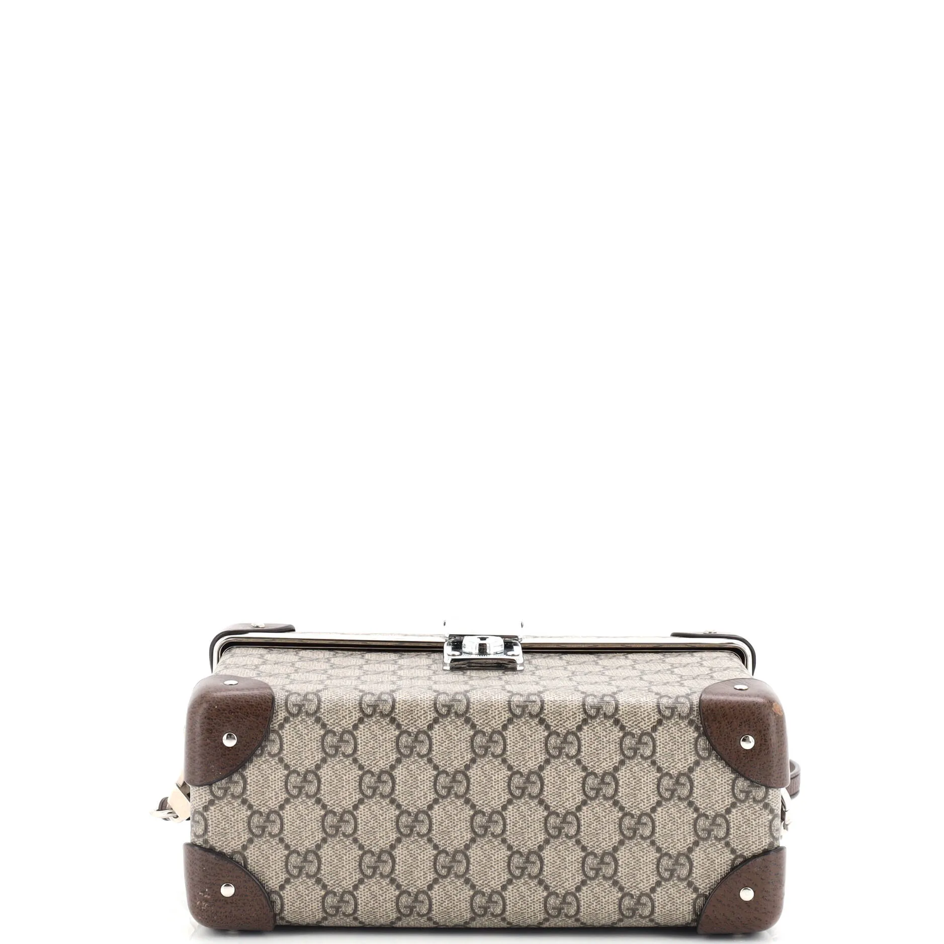 Bamboo Globe-Trotter Vanity Case GG Coated Canvas