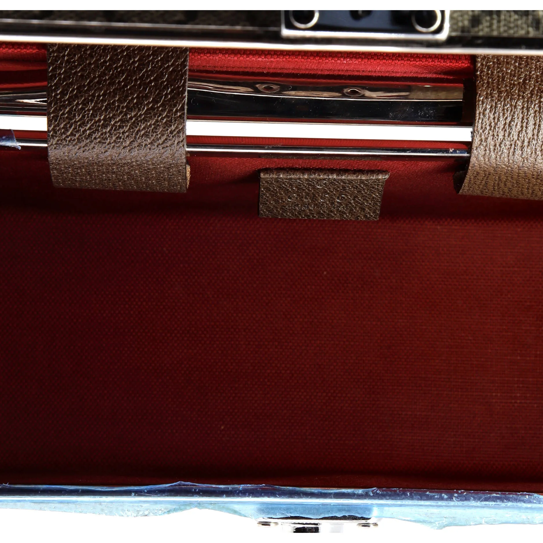 Bamboo Globe-Trotter Vanity Case GG Coated Canvas