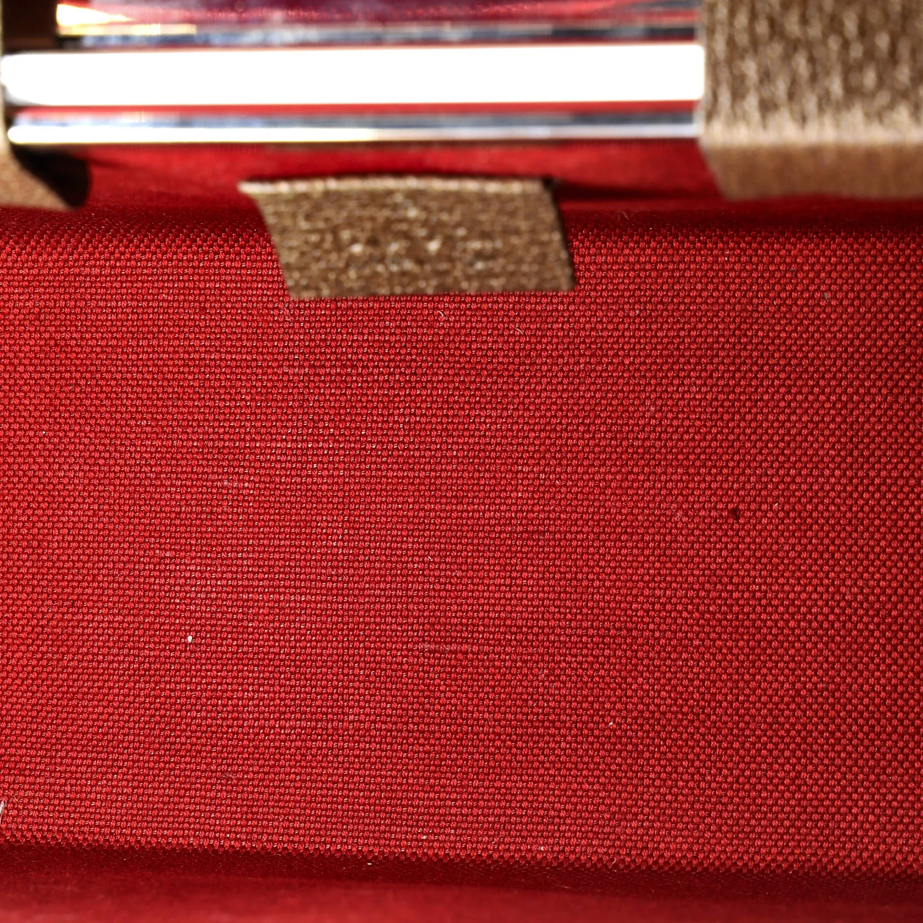 Bamboo Globe-Trotter Vanity Case GG Coated Canvas