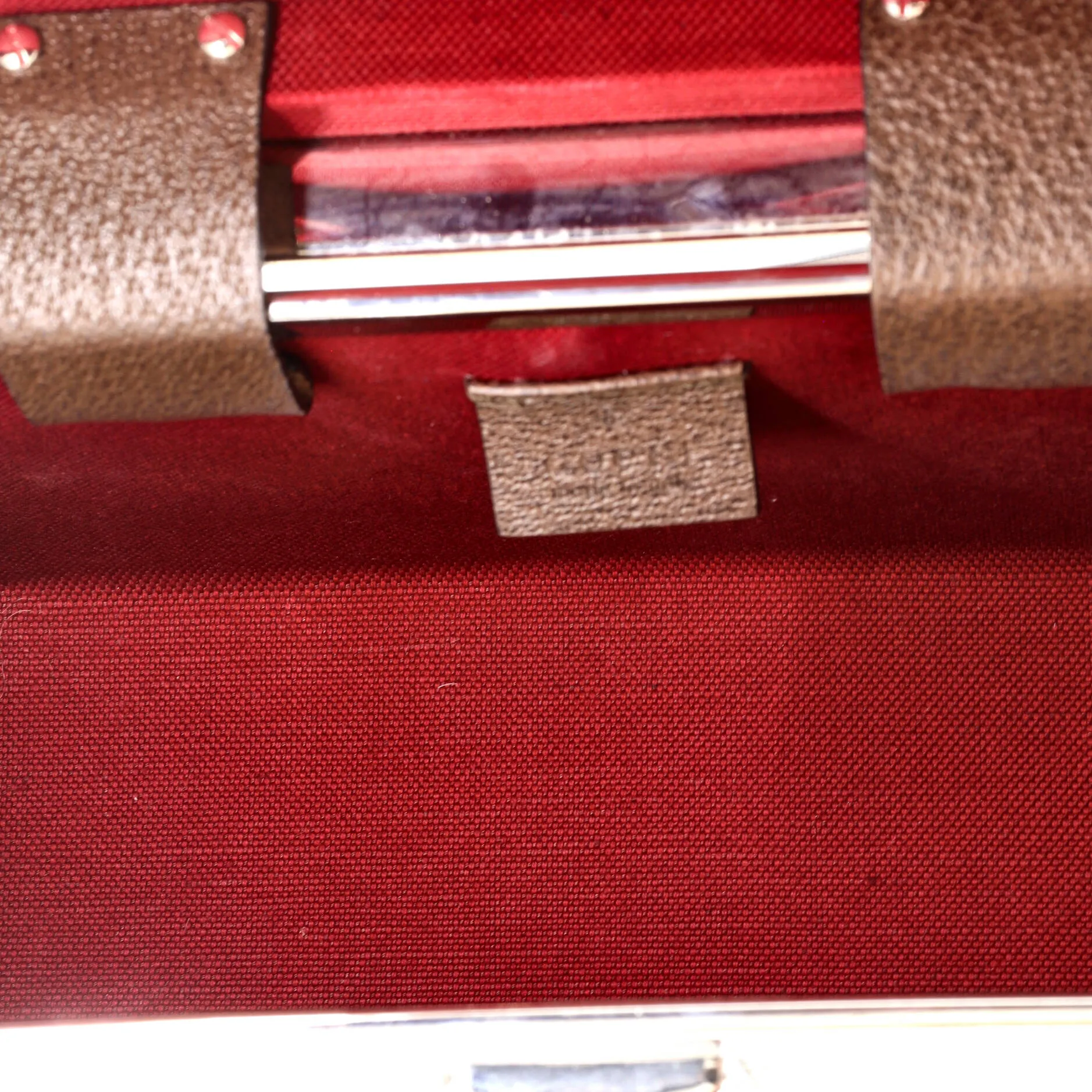 Bamboo Globe-Trotter Vanity Case GG Coated Canvas