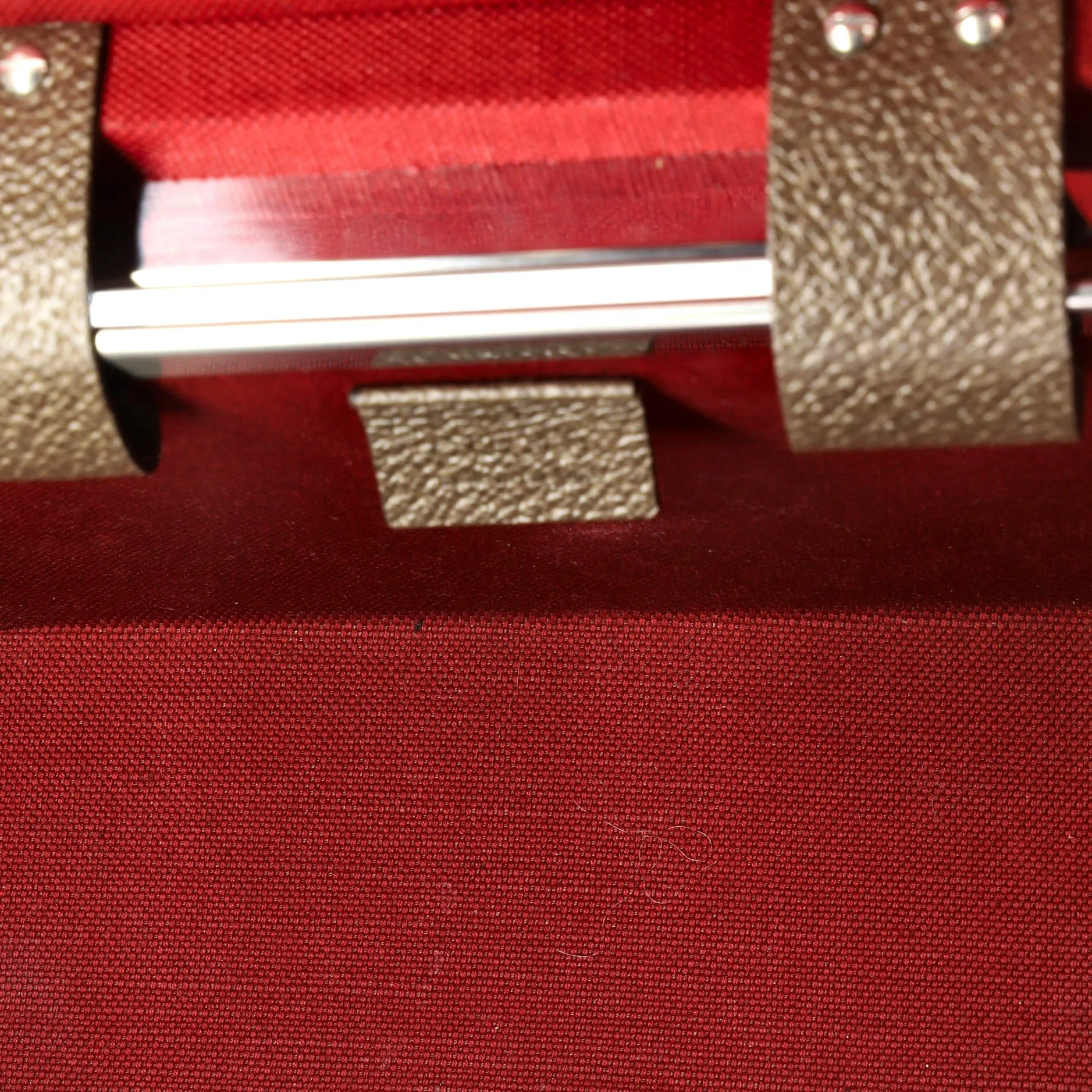 Bamboo Globe-Trotter Vanity Case GG Coated Canvas