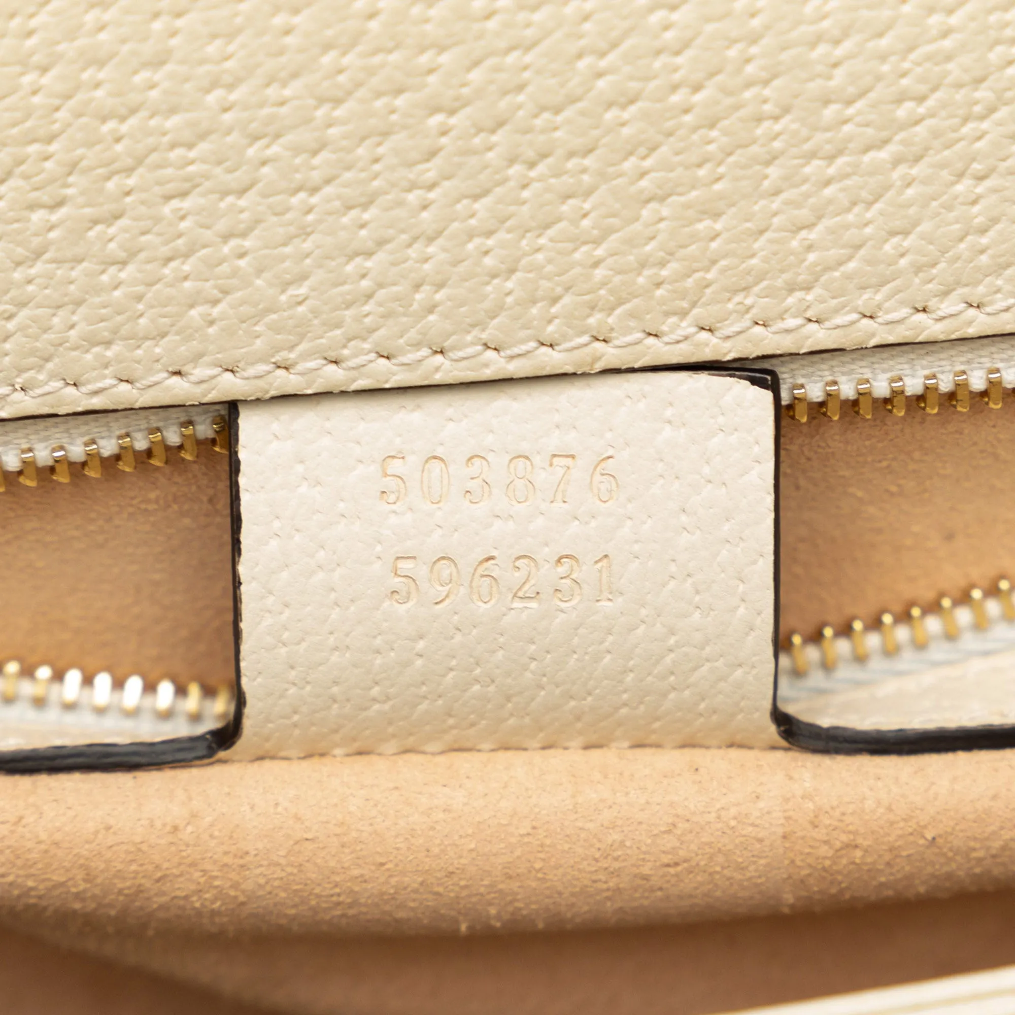 Beige Gucci Leather Ophidia Chain Crossbody