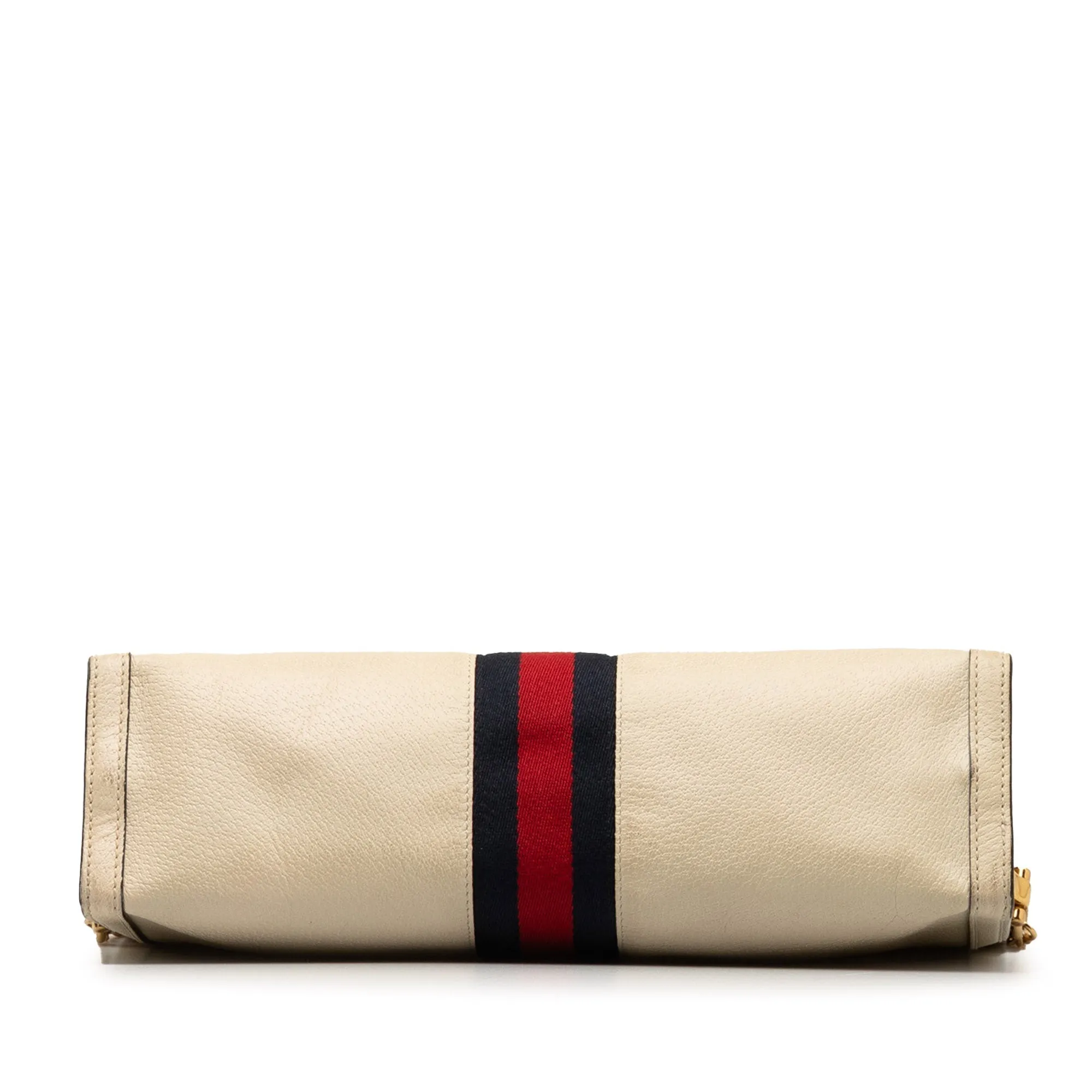 Beige Gucci Leather Ophidia Chain Crossbody
