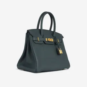 Birkin 30 - Vert Cypress