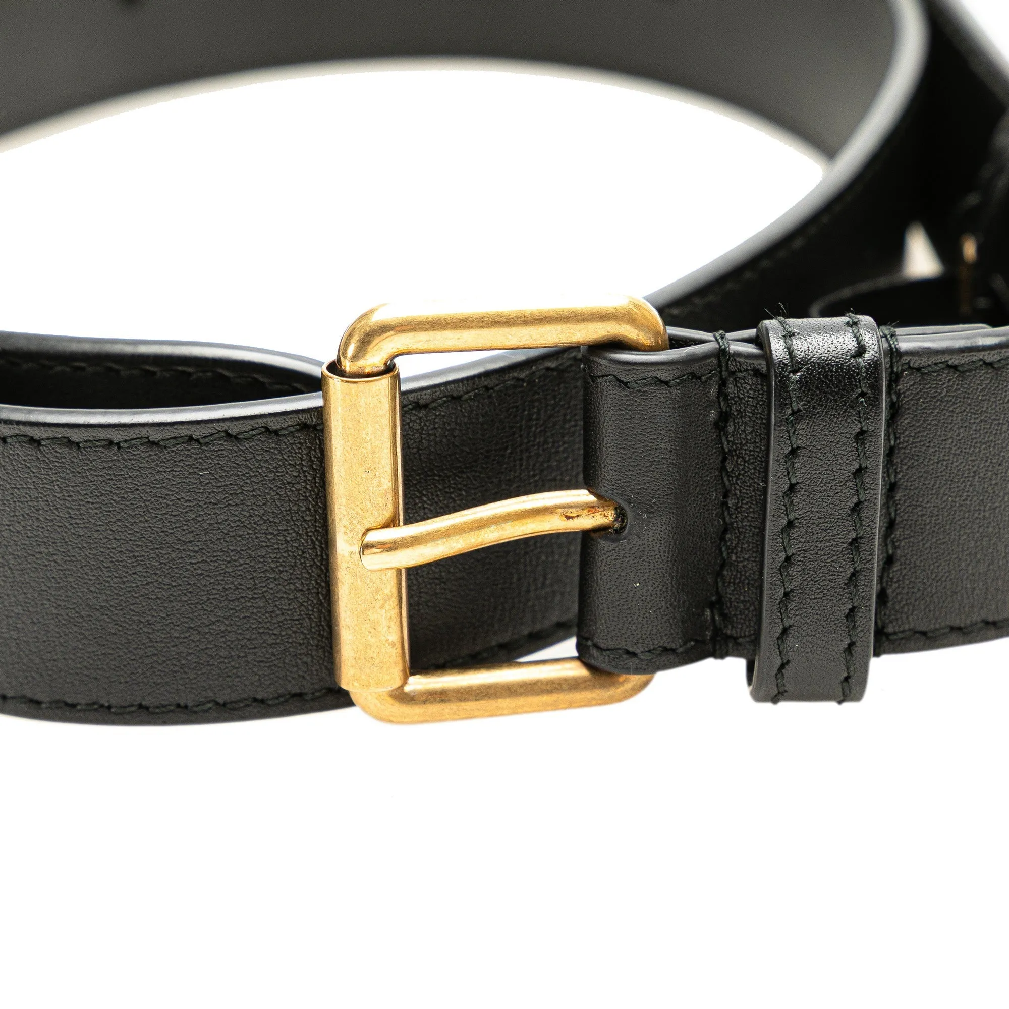 Black Gucci GG Marmont Matelasse Velvet Belt Bag