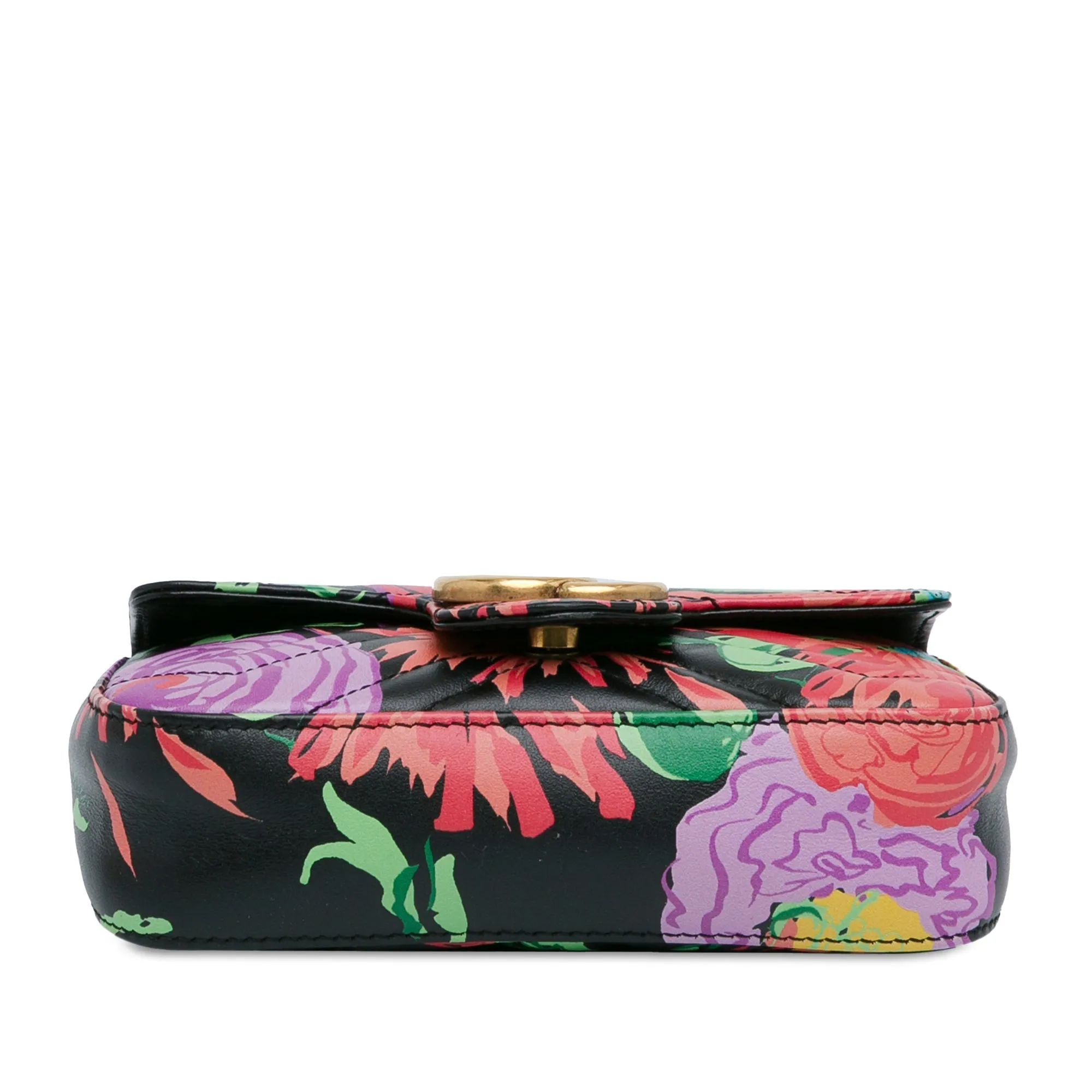 Black Gucci x Ken Scott Super Mini GG Marmont Crossbody