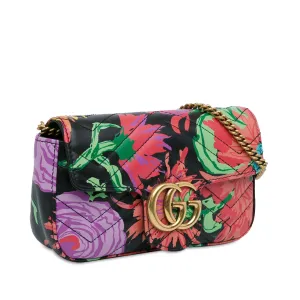 Black Gucci x Ken Scott Super Mini GG Marmont Crossbody