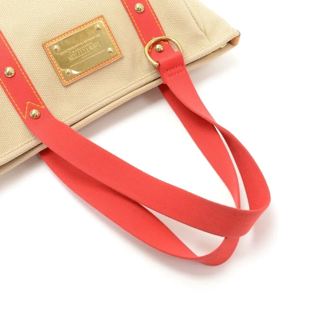 Cabas MM Canvas Tote Bag