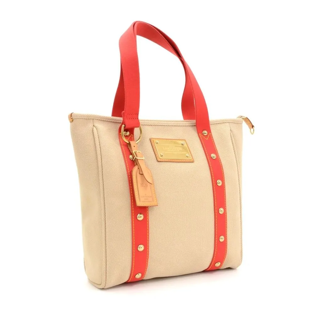 Cabas MM Canvas Tote Bag