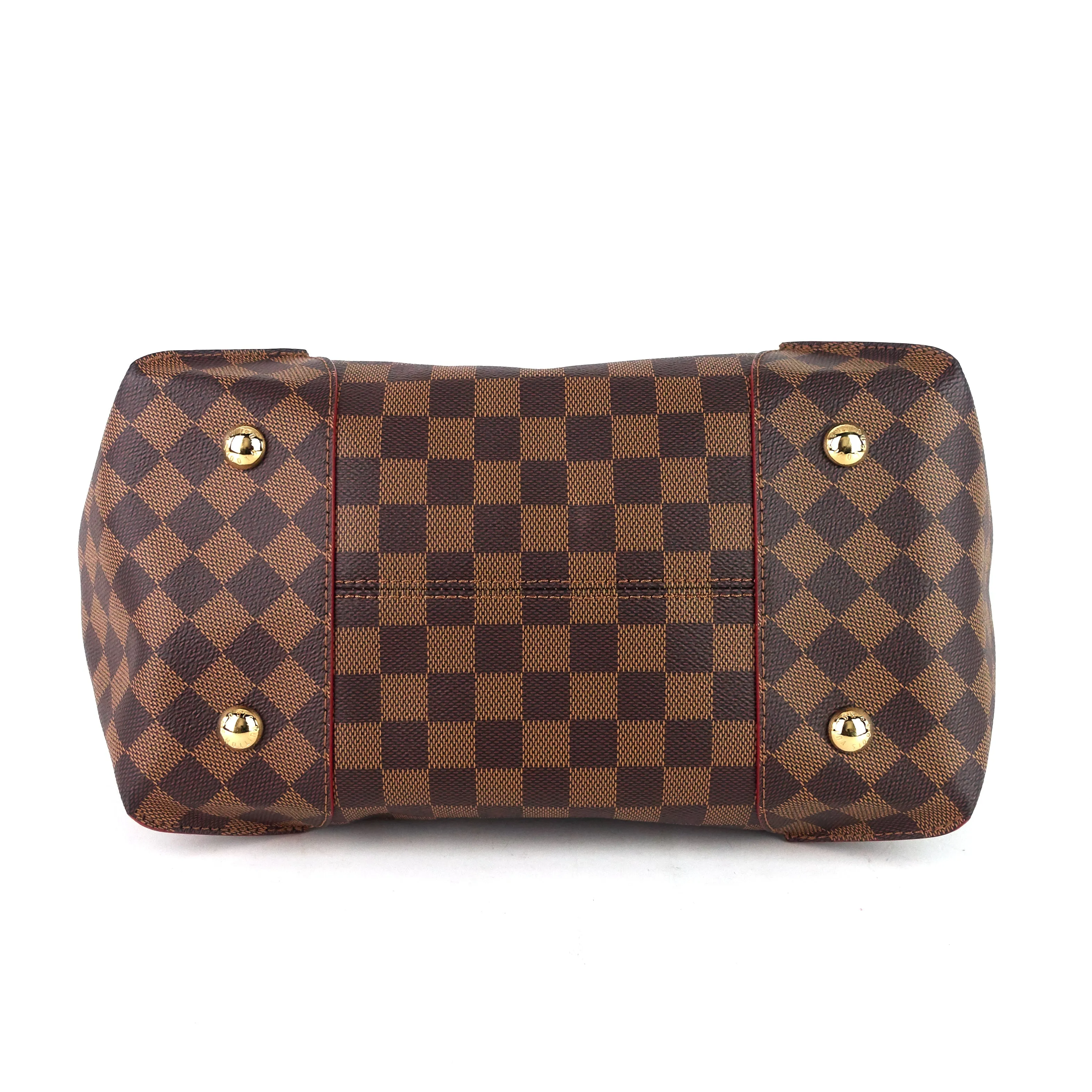 Caissa MM Damier Ebene Canvas Tote Bag