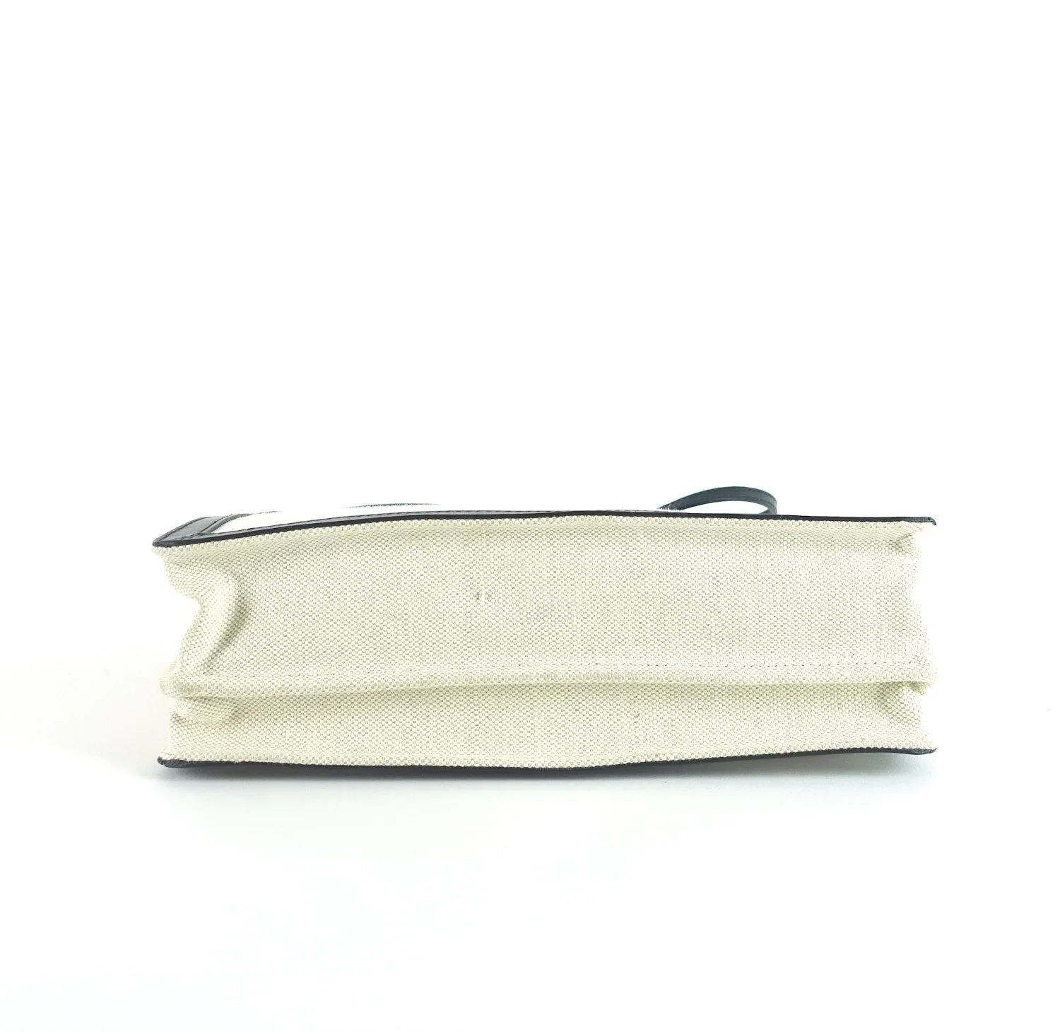 Canvas and Leather Tote Bag