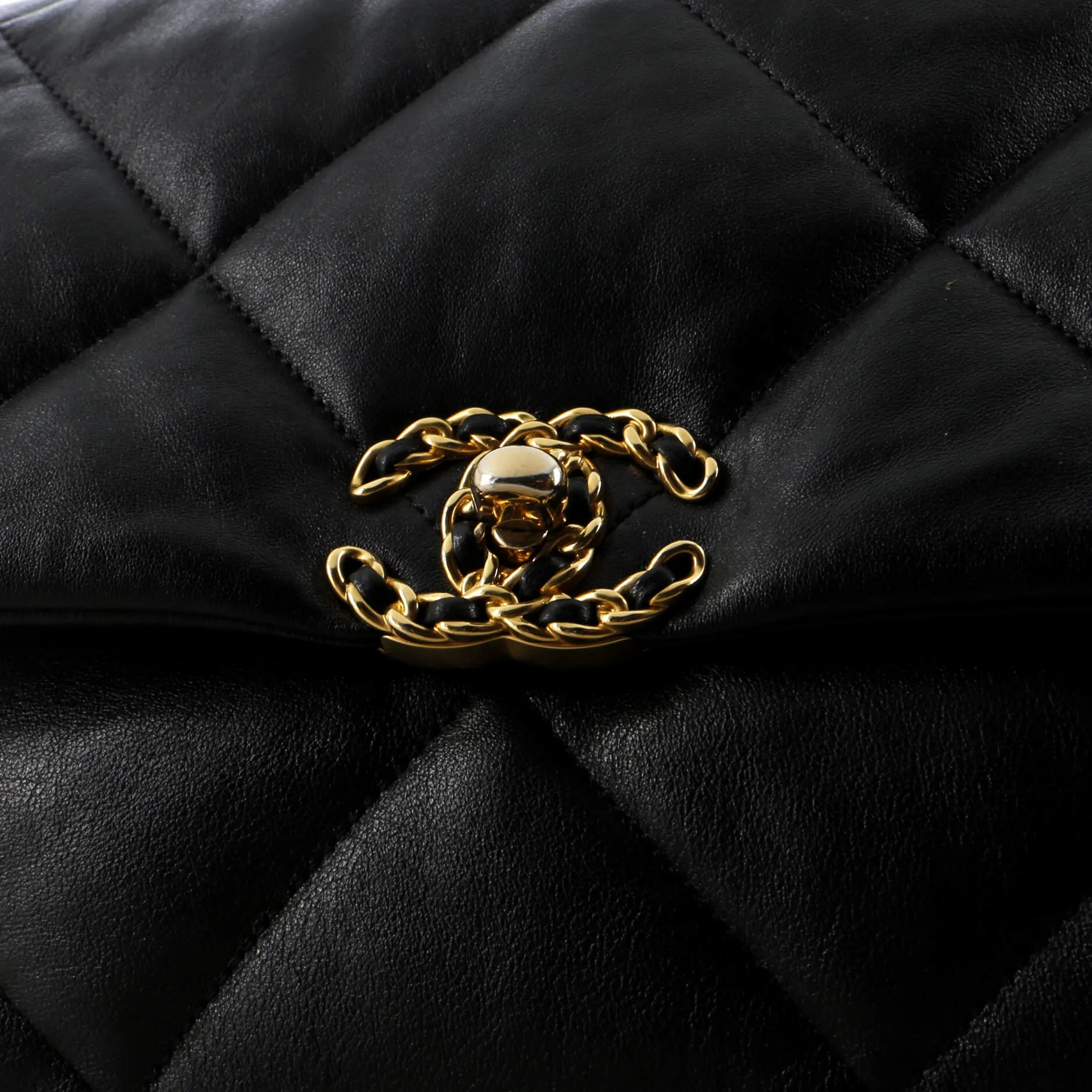 Chanel 19 Flap Bag Quilted Leather