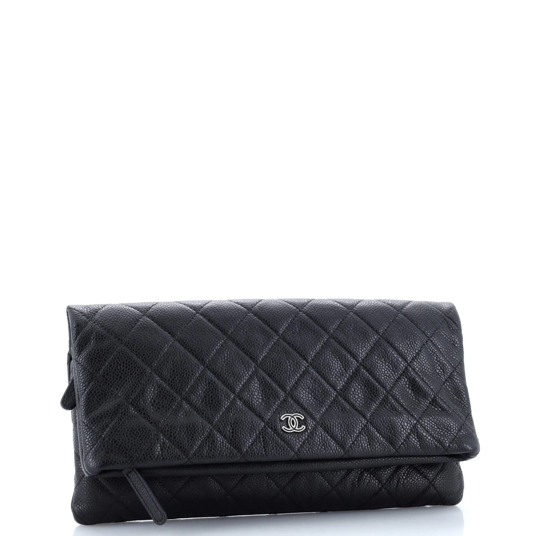 Chanel Beauty Cc Clutch Quilted Caviar