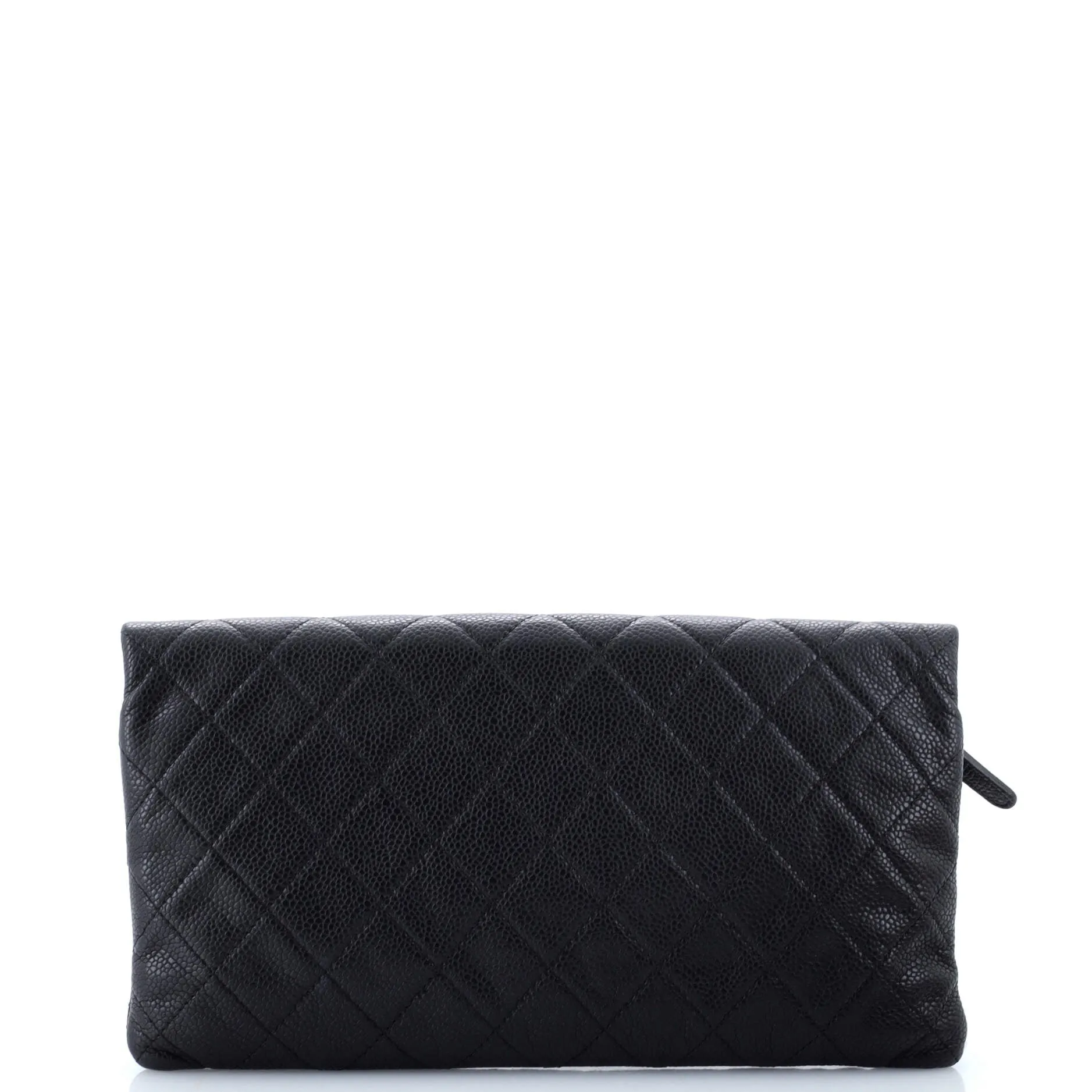 Chanel Beauty Cc Clutch Quilted Caviar