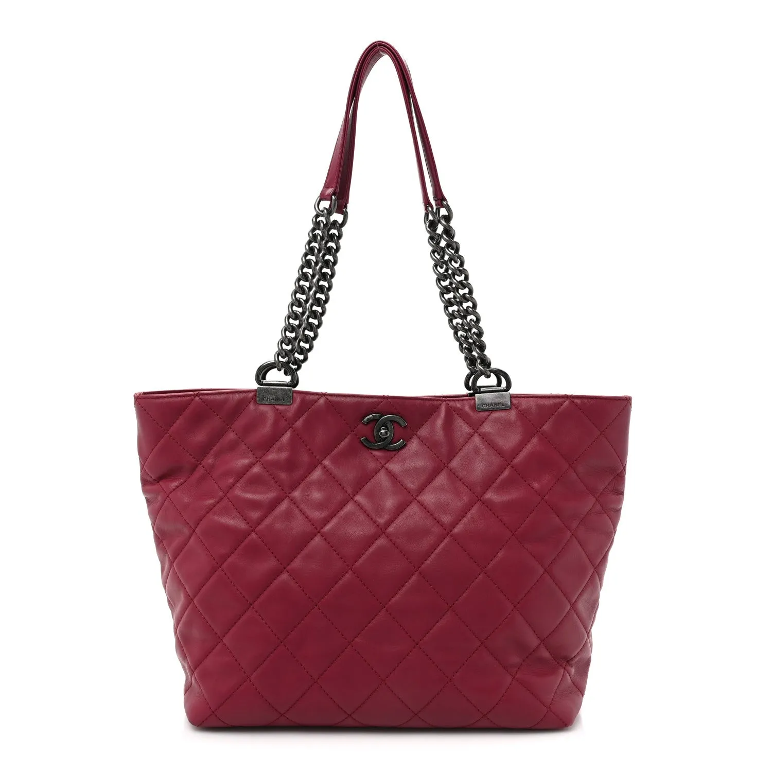 Chanel Calfskin Quilted Large Shopping