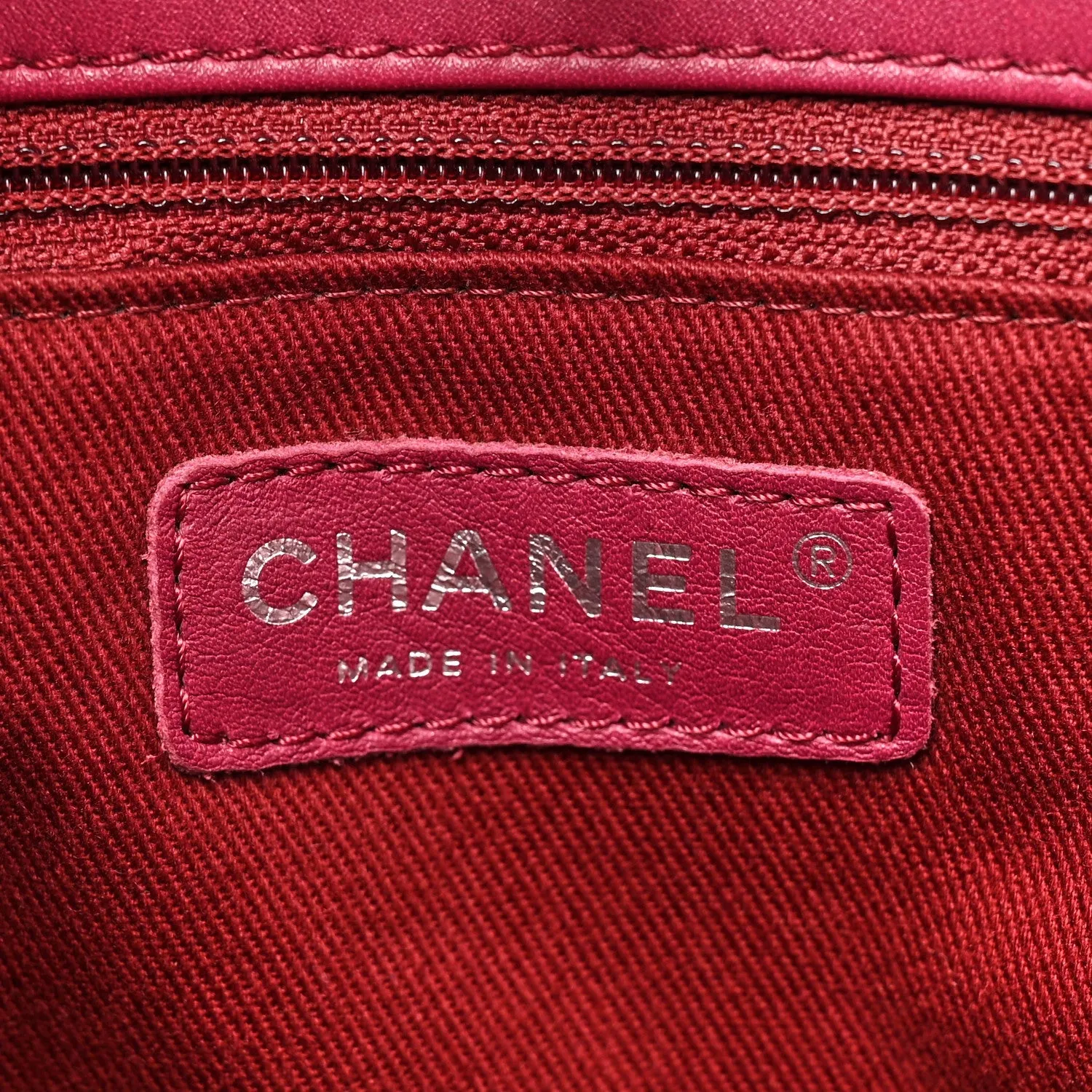 Chanel Calfskin Quilted Large Shopping