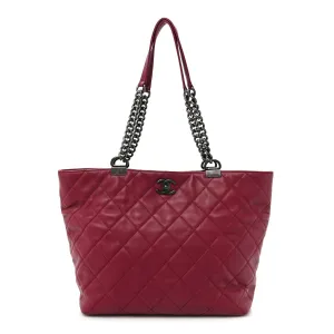 Chanel Calfskin Quilted Large Shopping