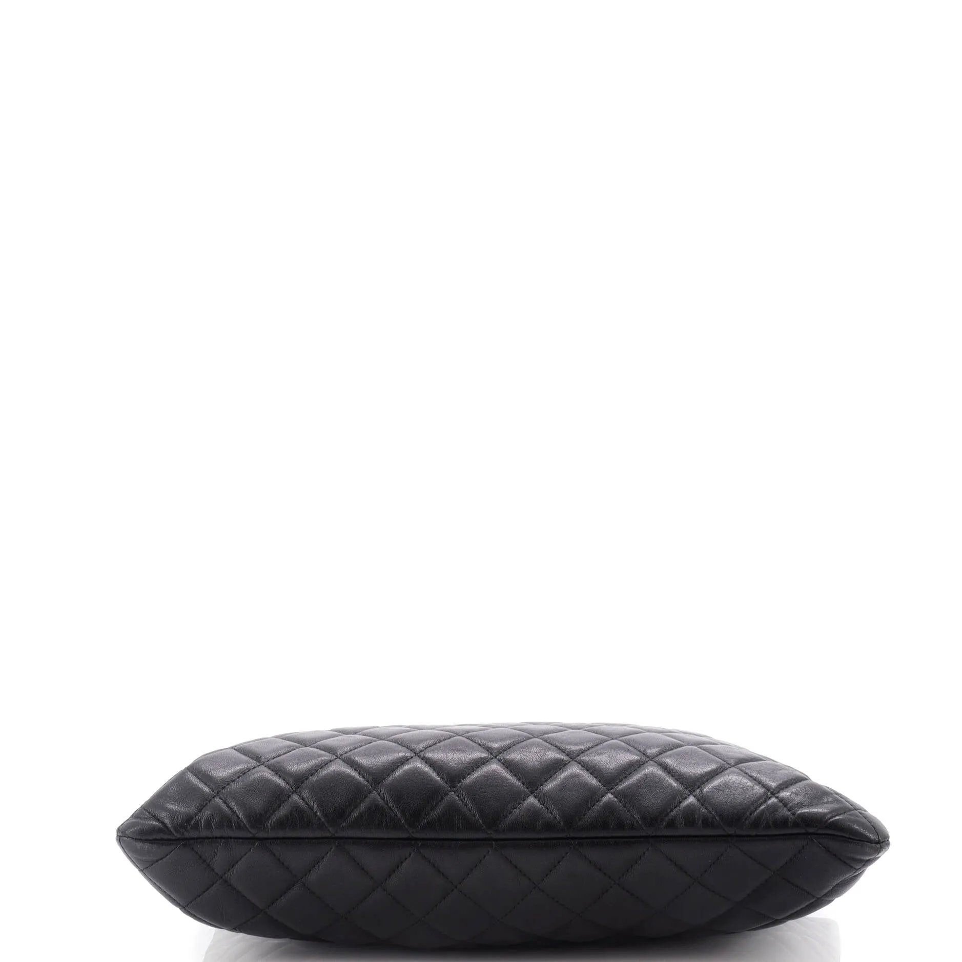 Chanel O Case Clutch Quilted Lambskin