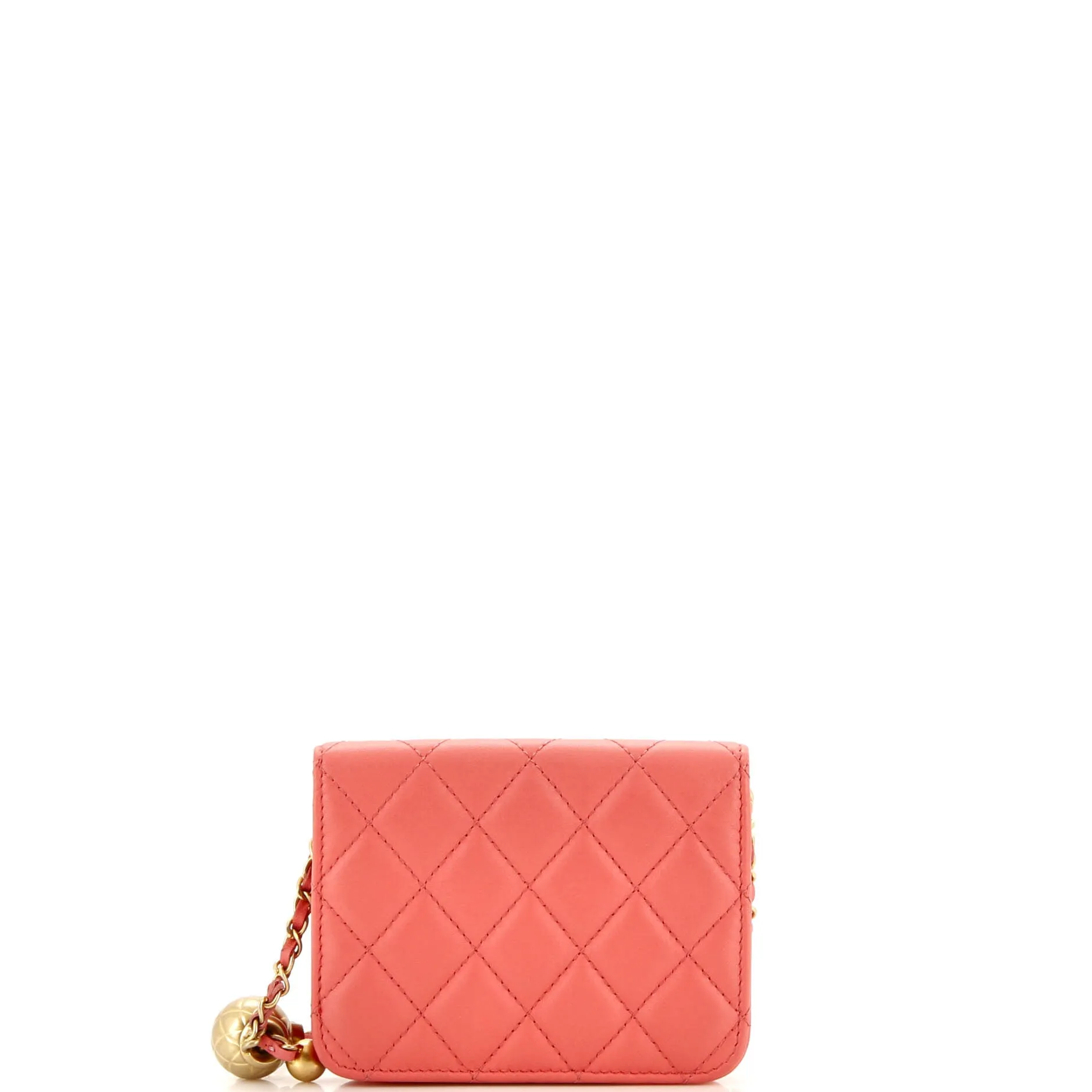 Chanel Pearl Crush Flap Clutch With