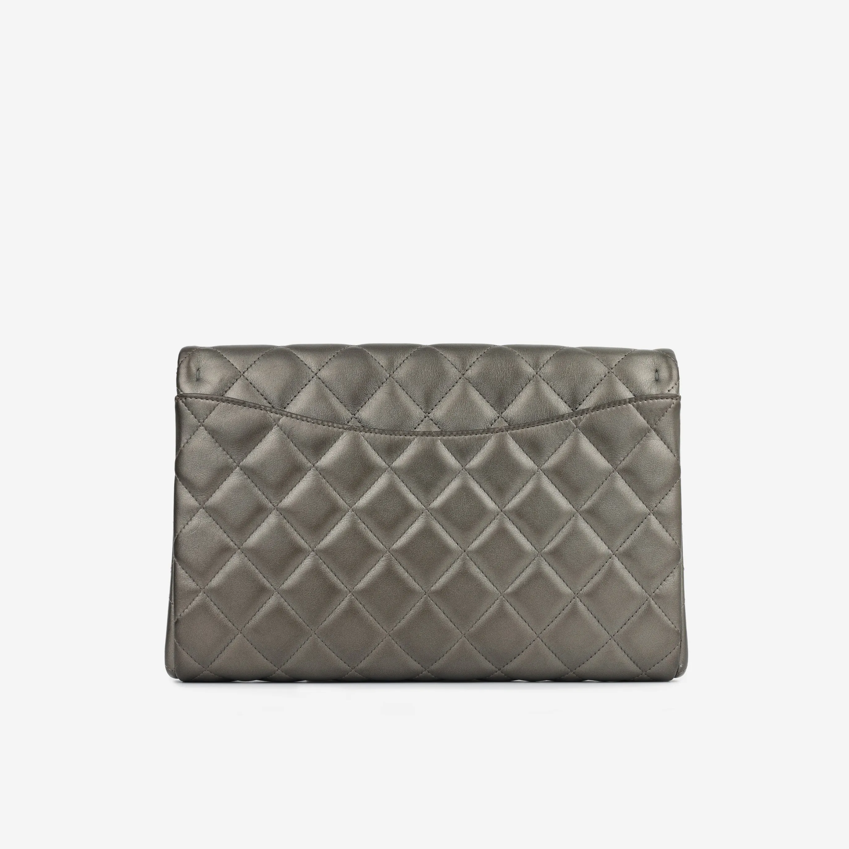 Chanel Timeless Clutch with Chain - Graphite