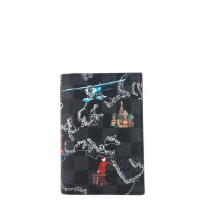 Damier Graphite Map Limited Edition Passport Cover