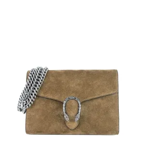 Dionysus Chain Mini Suede Bag