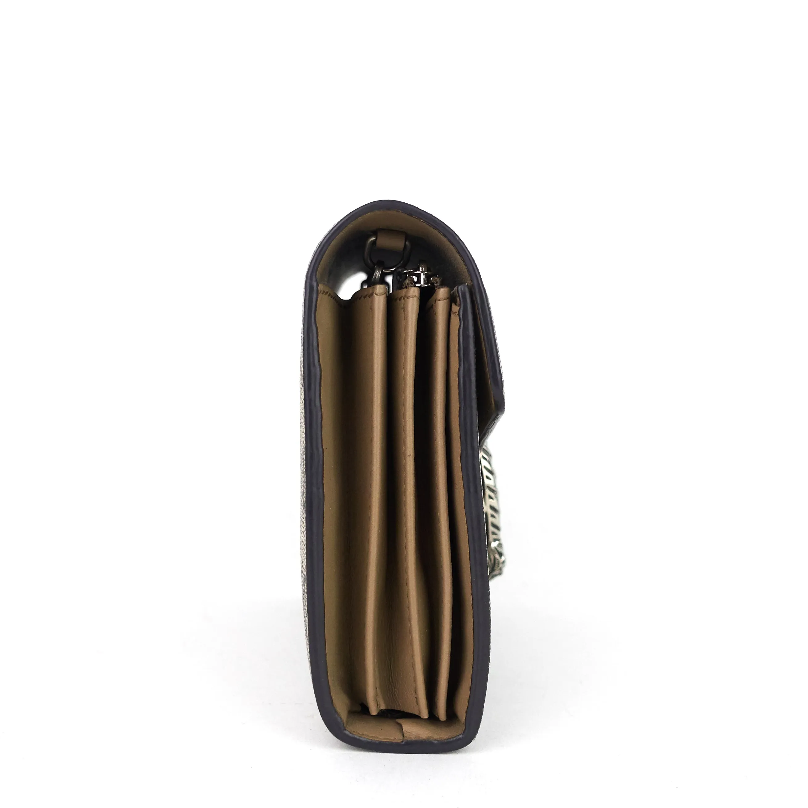 Dionysus GG Supreme Canvas Chain Wallet Bag