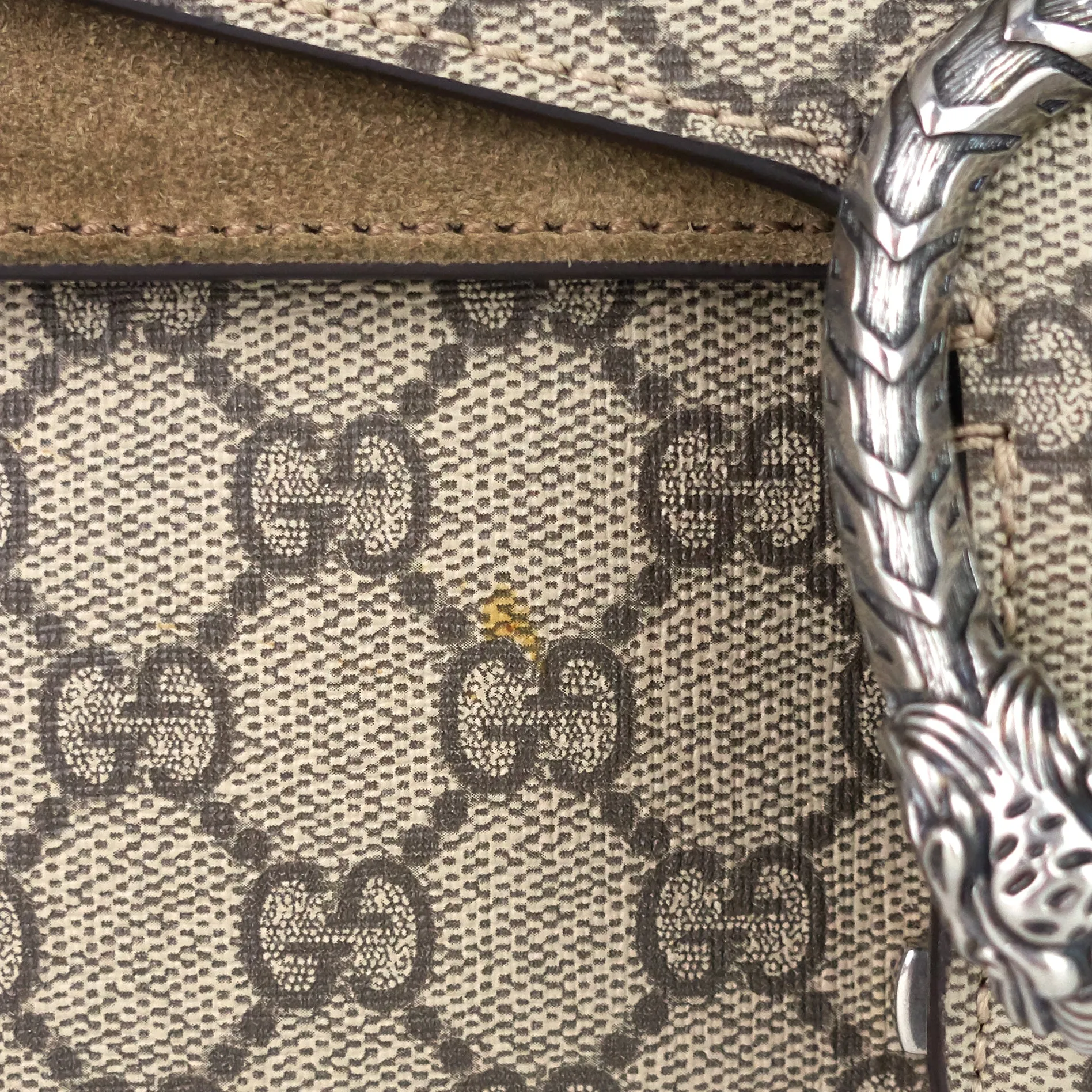 Dionysus Mini GG Supreme Canvas Bag