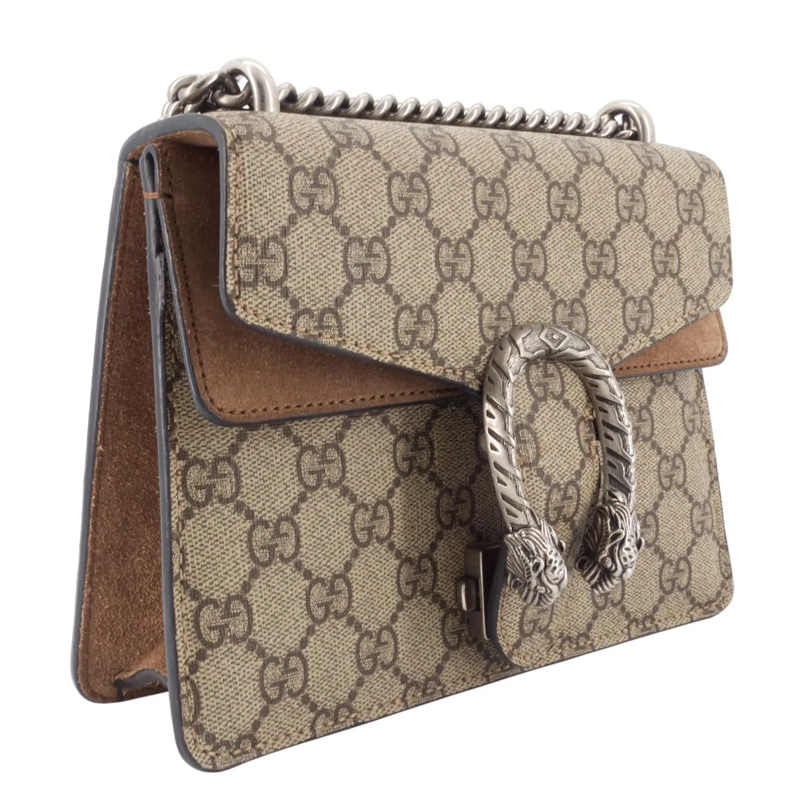 Dionysus Small GG Supreme Canvas Bag
