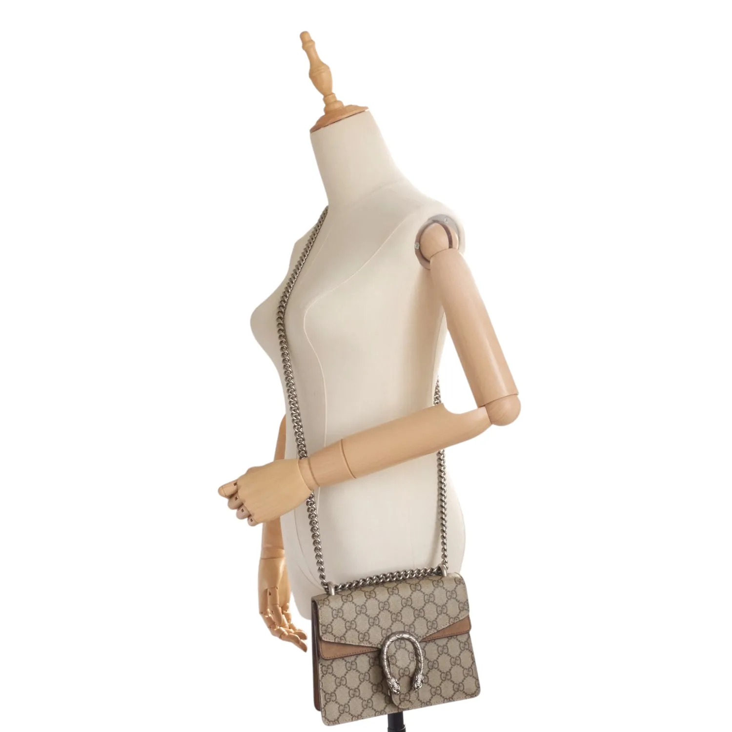 Dionysus Small GG Supreme Canvas Bag