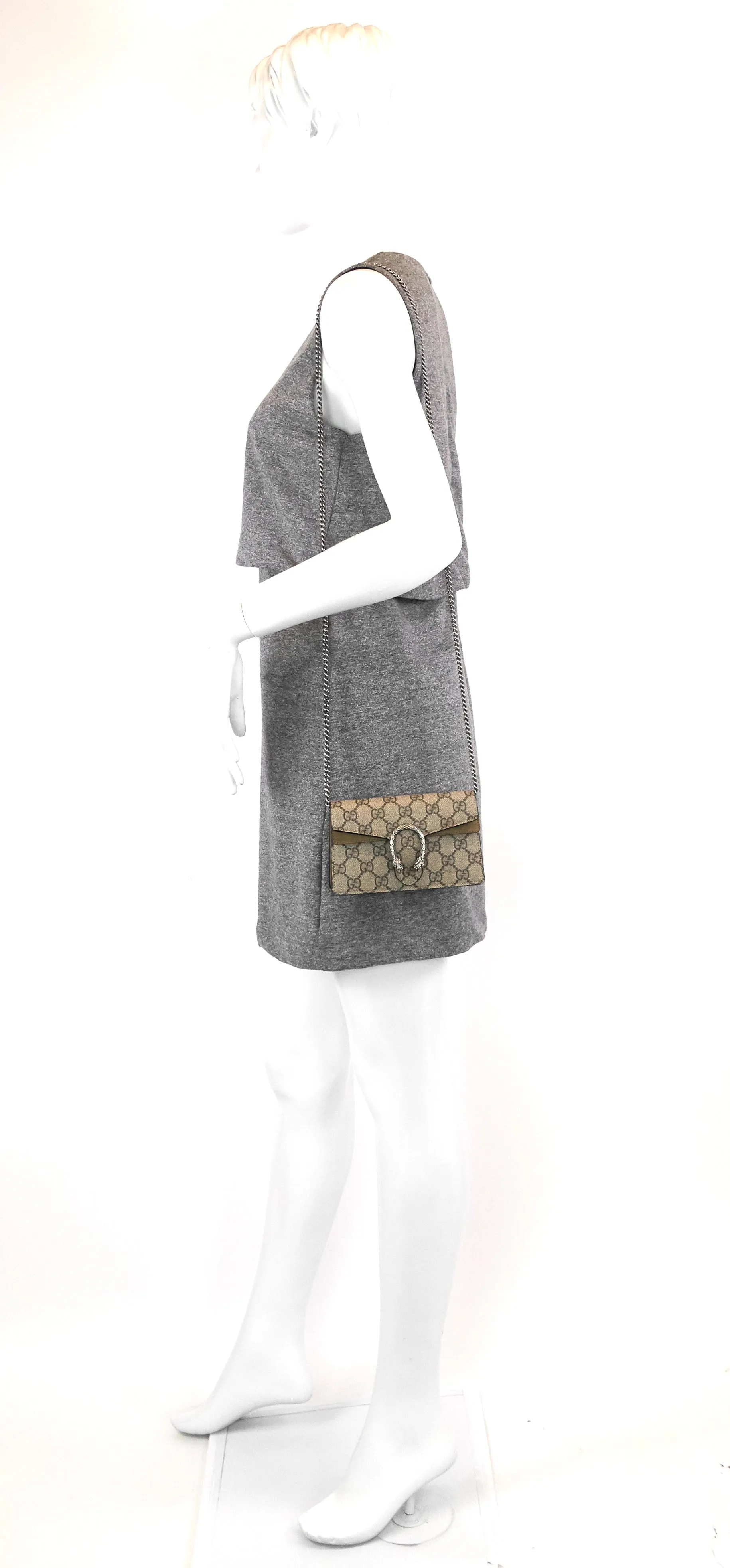 Dionysus Super Mini GG Supreme Canvas Bag