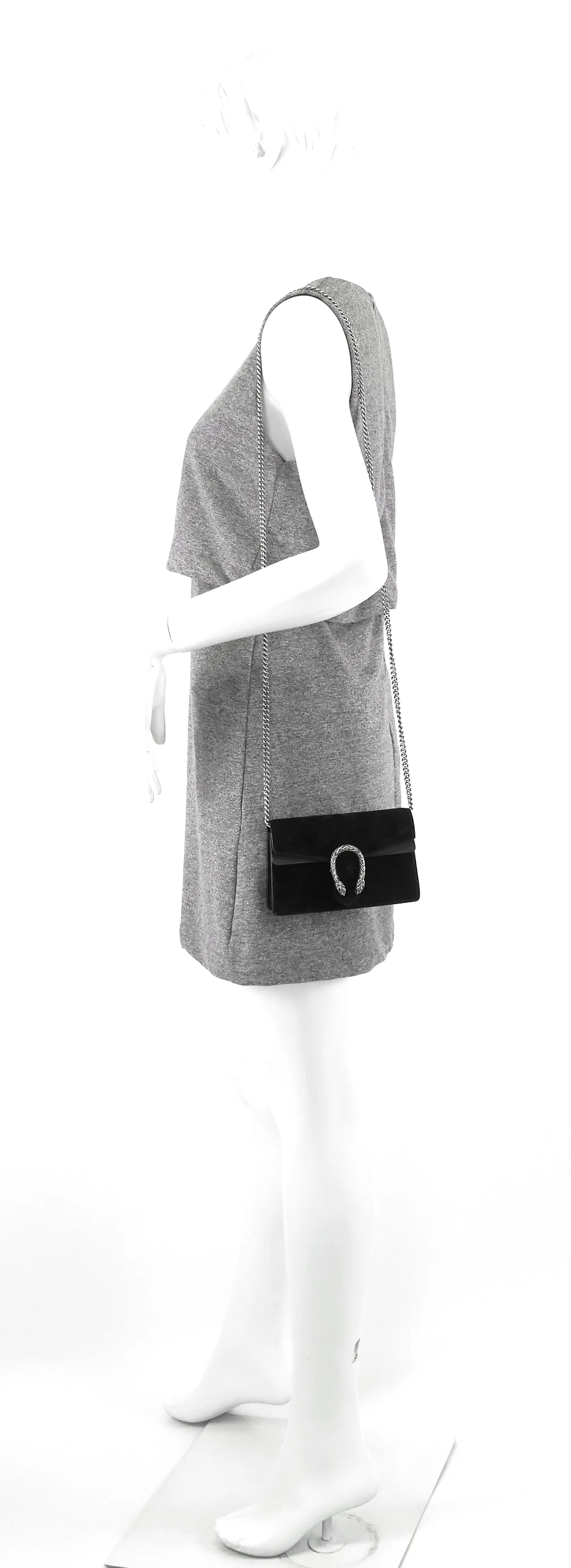 Dionysus Super Mini Suede Bag
